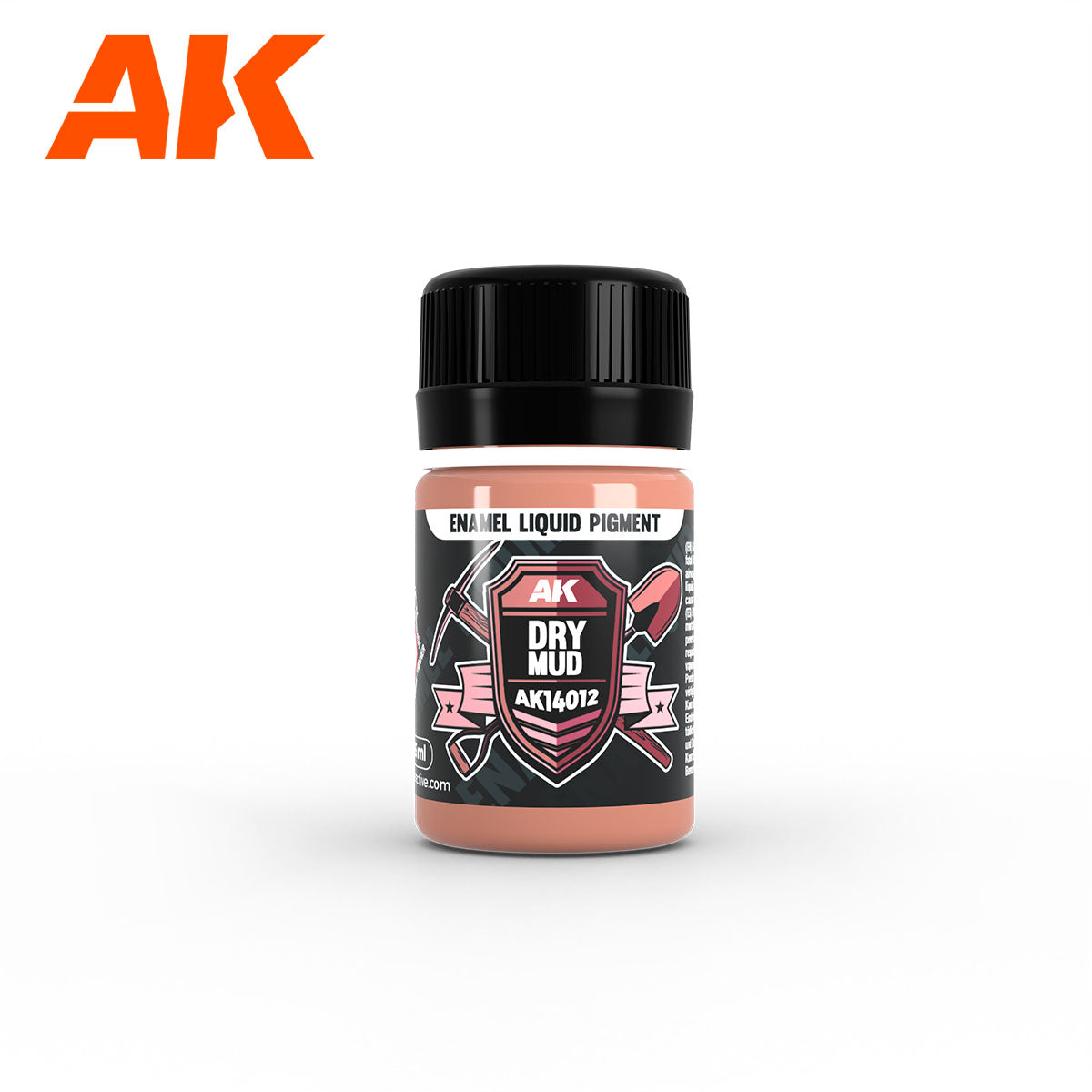 AK Interactive Enamel Liquid Dry Mud 35ml | Boutique FDB