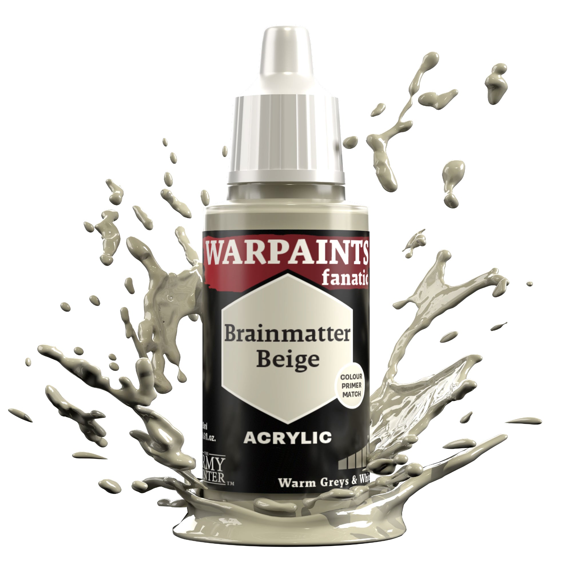 ARMY PAINTER: WARPAINTS FANATIC ACRYLIC - BRAINMATTER BEIGE | Boutique FDB