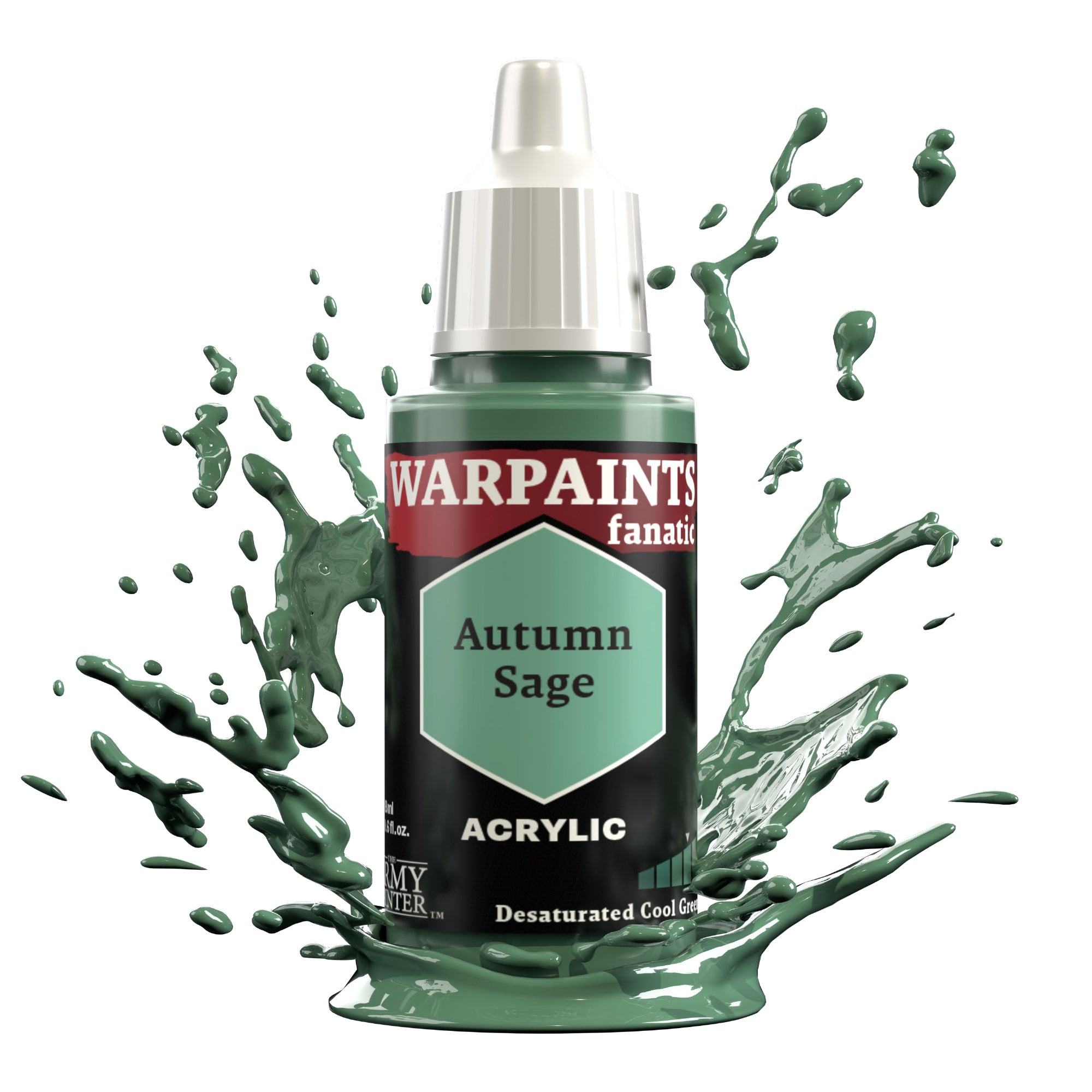 ARMY PAINTER: WARPAINTS FANATIC ACRYLIC - AUTUMN SAGE | Boutique FDB