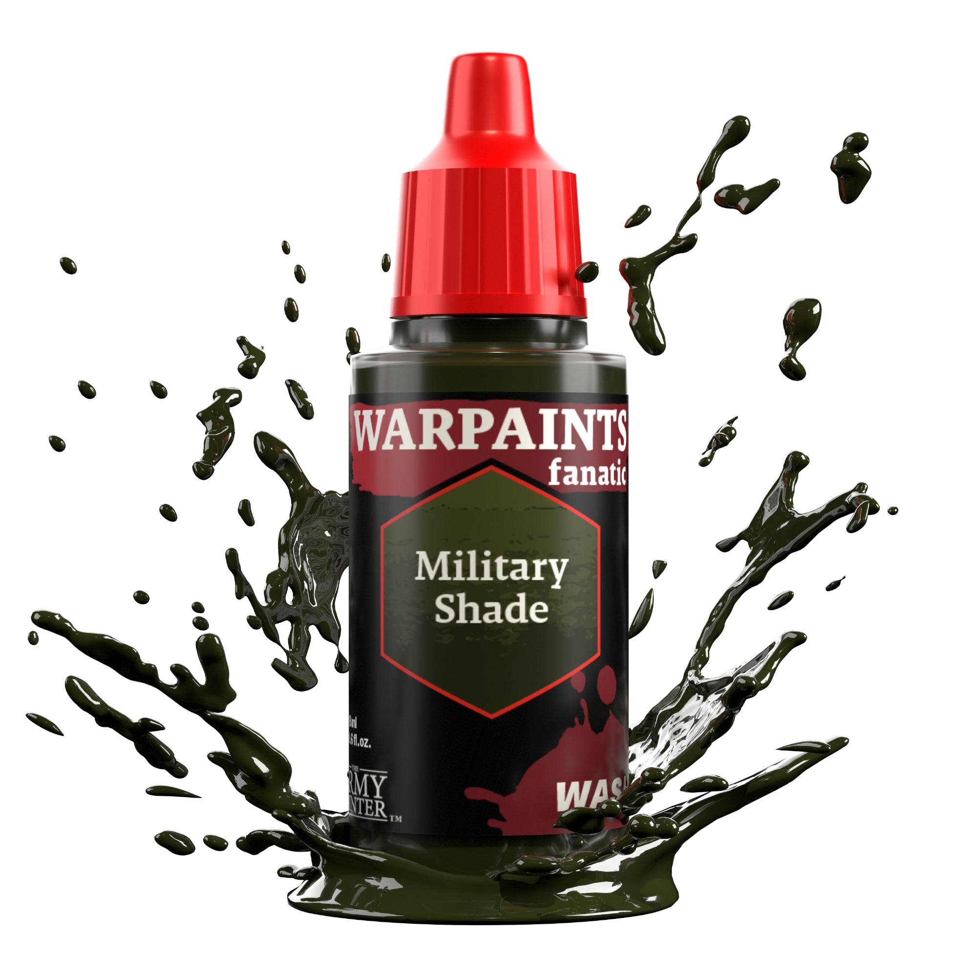 ARMY PAINTER: WARPAINTS FANATIC WASH - MILITARY SHADE | Boutique FDB