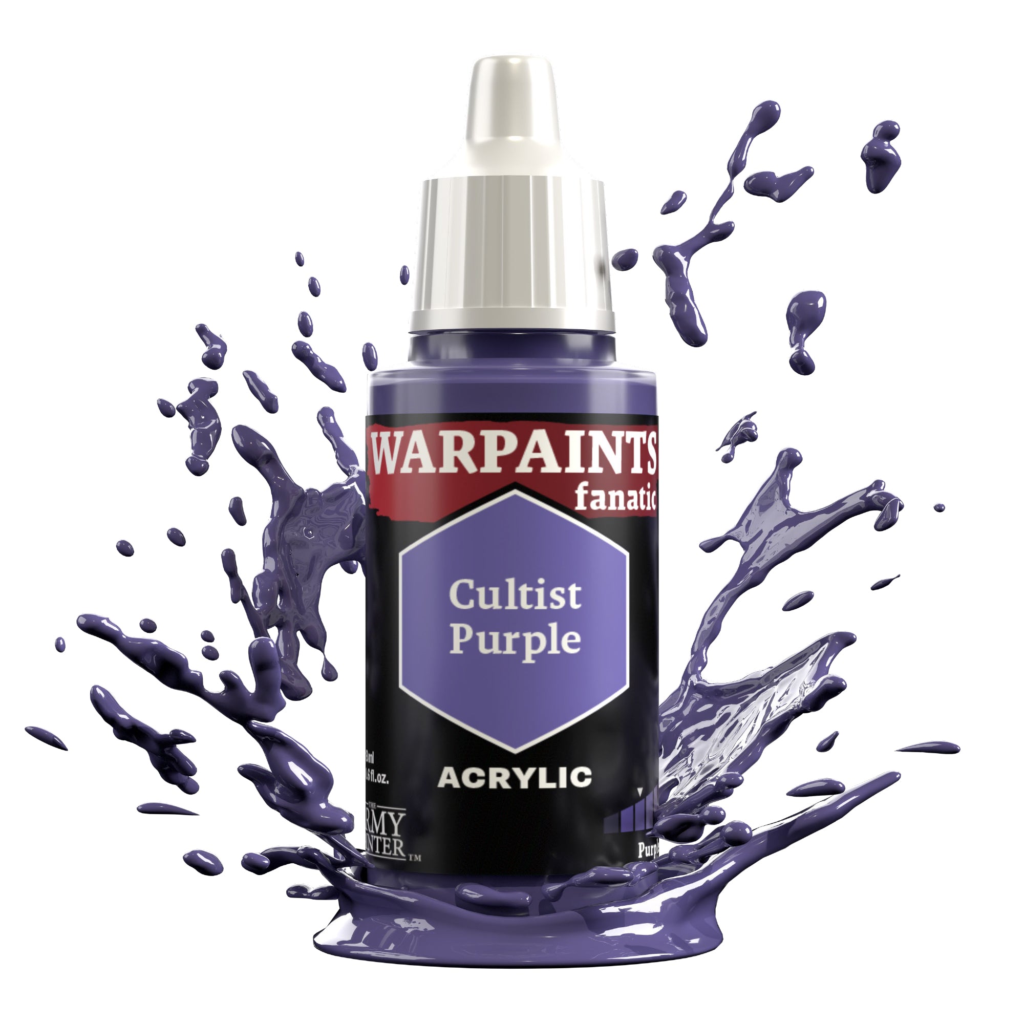 ARMY PAINTER: WARPAINTS FANATIC ACRYLIC - CULTIST PURPLE | Boutique FDB