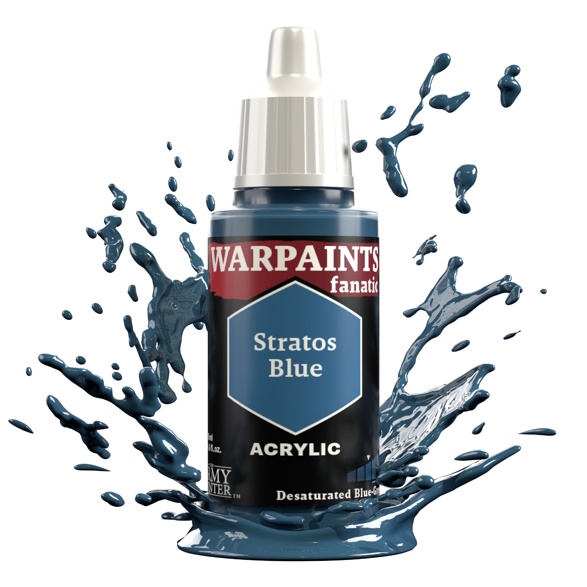 ARMY PAINTER: WARPAINTS FANATIC ACRYLIC - STRATOS BLUE | Boutique FDB