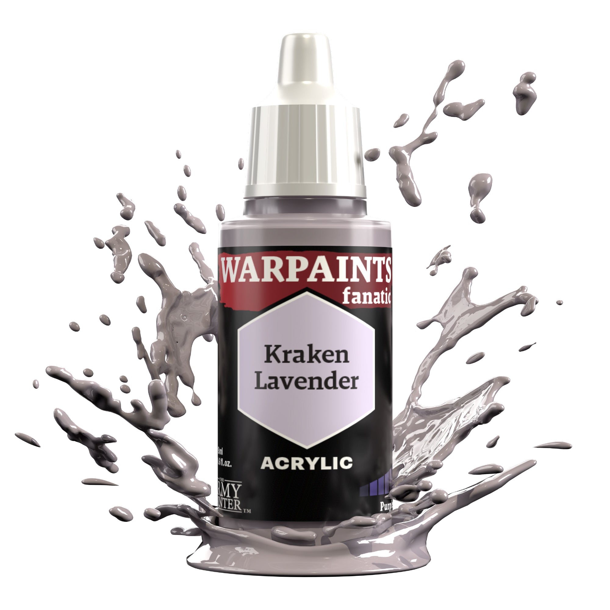 ARMY PAINTER: WARPAINTS FANATIC ACRYLIC - KRAKEN LAVENDER | Boutique FDB