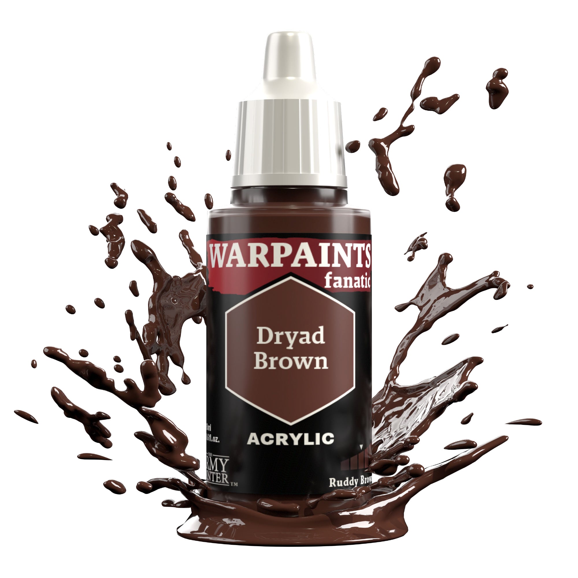 ARMY PAINTER: WARPAINTS FANATIC ACRYLIC - DRYAD BROWN | Boutique FDB