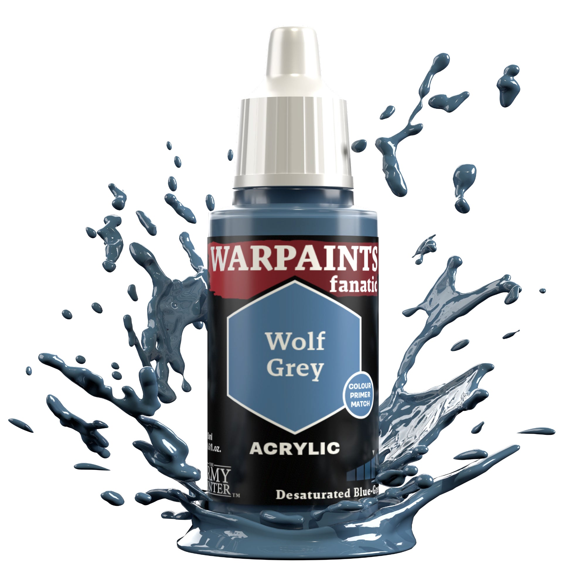 ARMY PAINTER: WARPAINTS FANATIC ACRYLIC - WOLF GREY | Boutique FDB