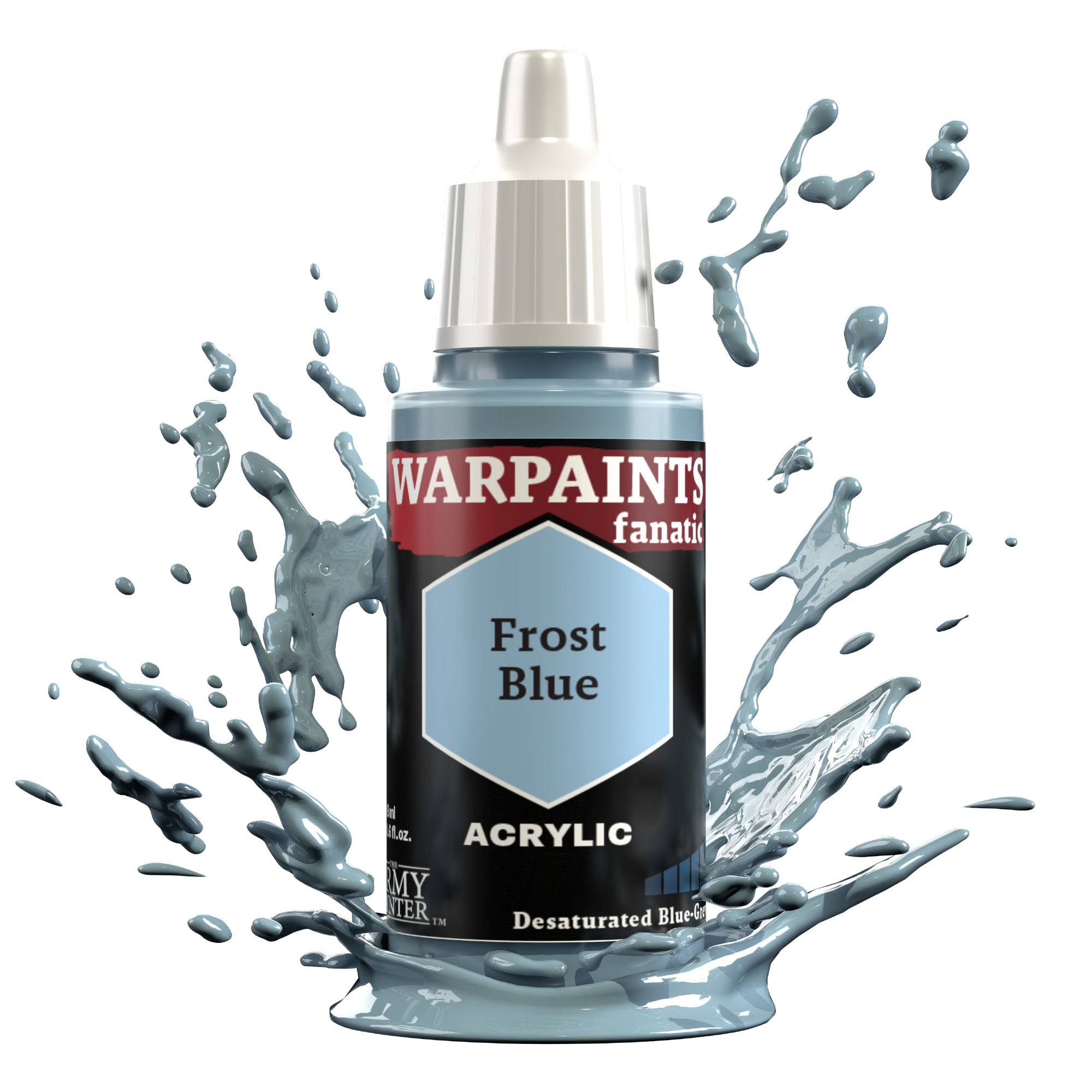 ARMY PAINTER: WARPAINTS FANATIC ACRYLIC - FROST BLUE | Boutique FDB