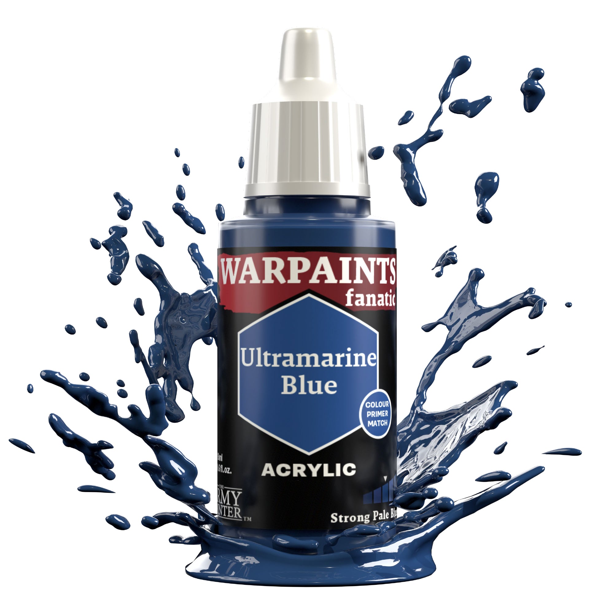 ARMY PAINTER: WARPAINTS FANATIC ACRYLIC - ULTRAMARINE BLUE | Boutique FDB