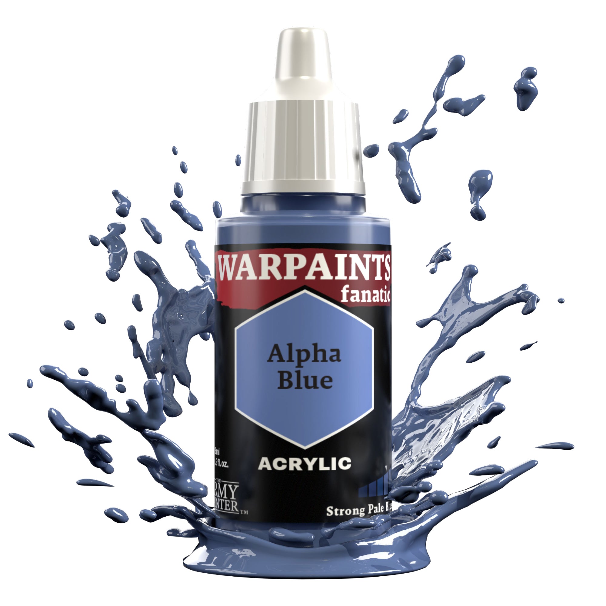 ARMY PAINTER: WARPAINTS FANATIC ACRYLIC - ALPHA BLUE | Boutique FDB