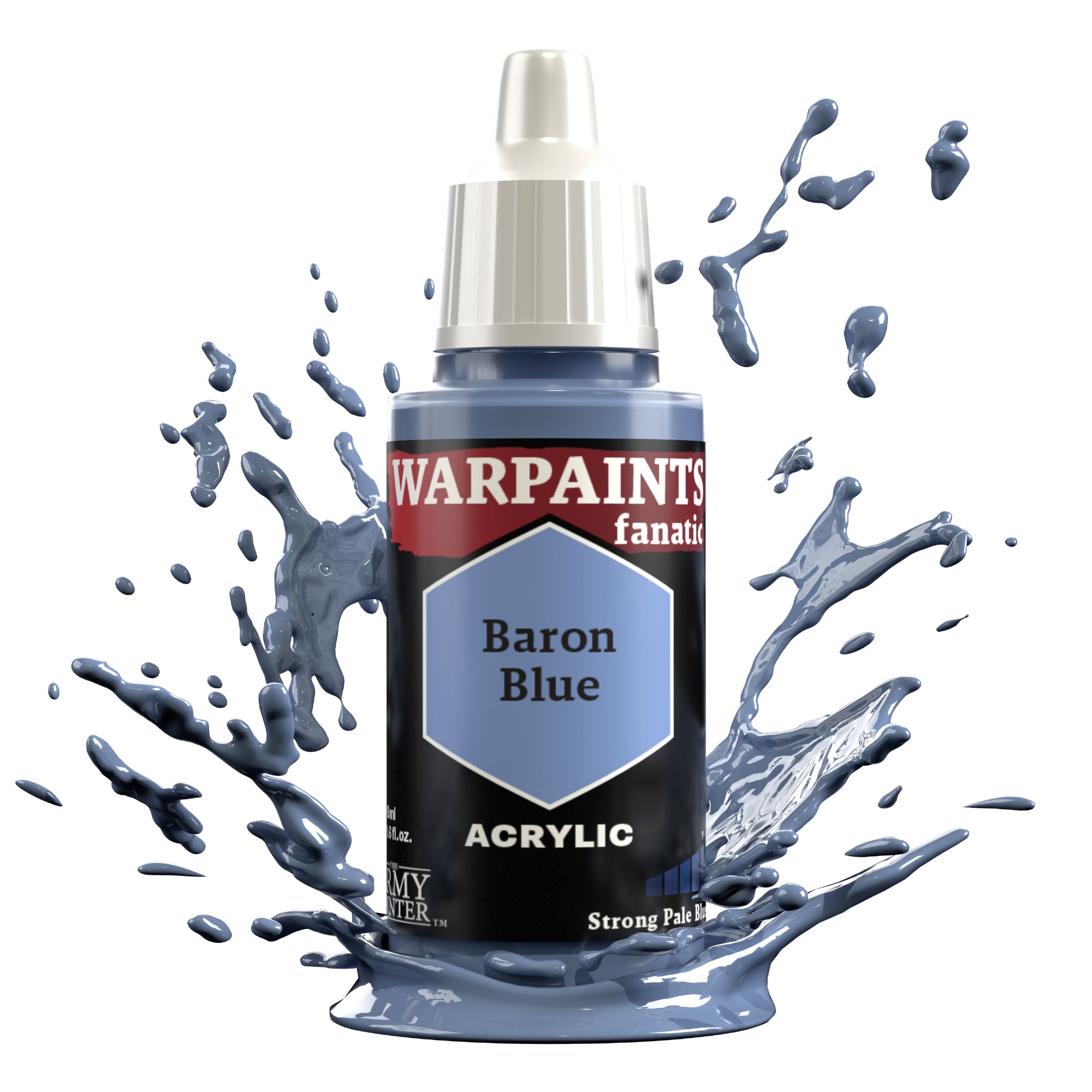 ARMY PAINTER: WARPAINTS FANATIC ACRYLIC - BARON BLUE | Boutique FDB