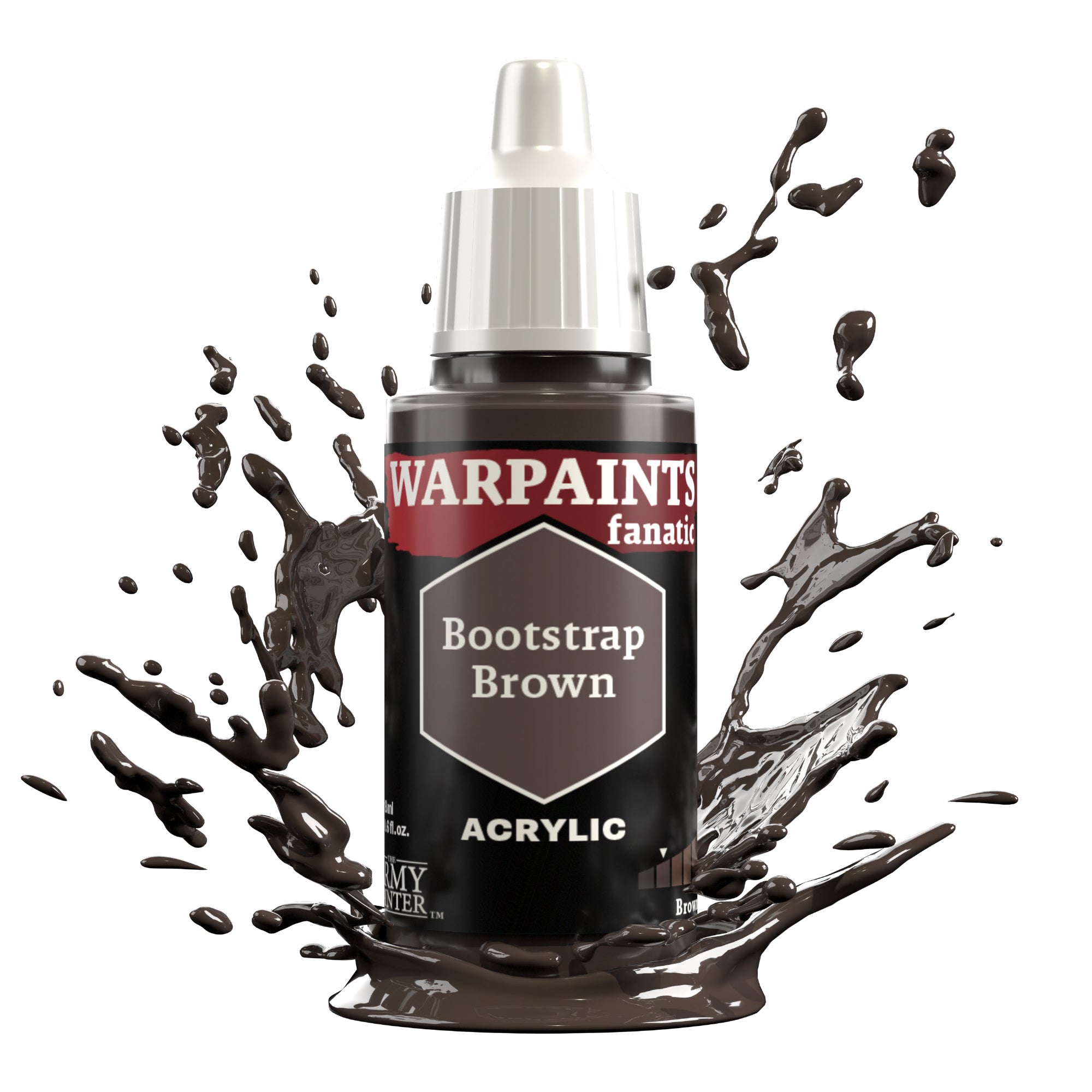 ARMY PAINTER: WARPAINTS FANATIC ACRYLIC - BOOTSTRAP BROWN | Boutique FDB