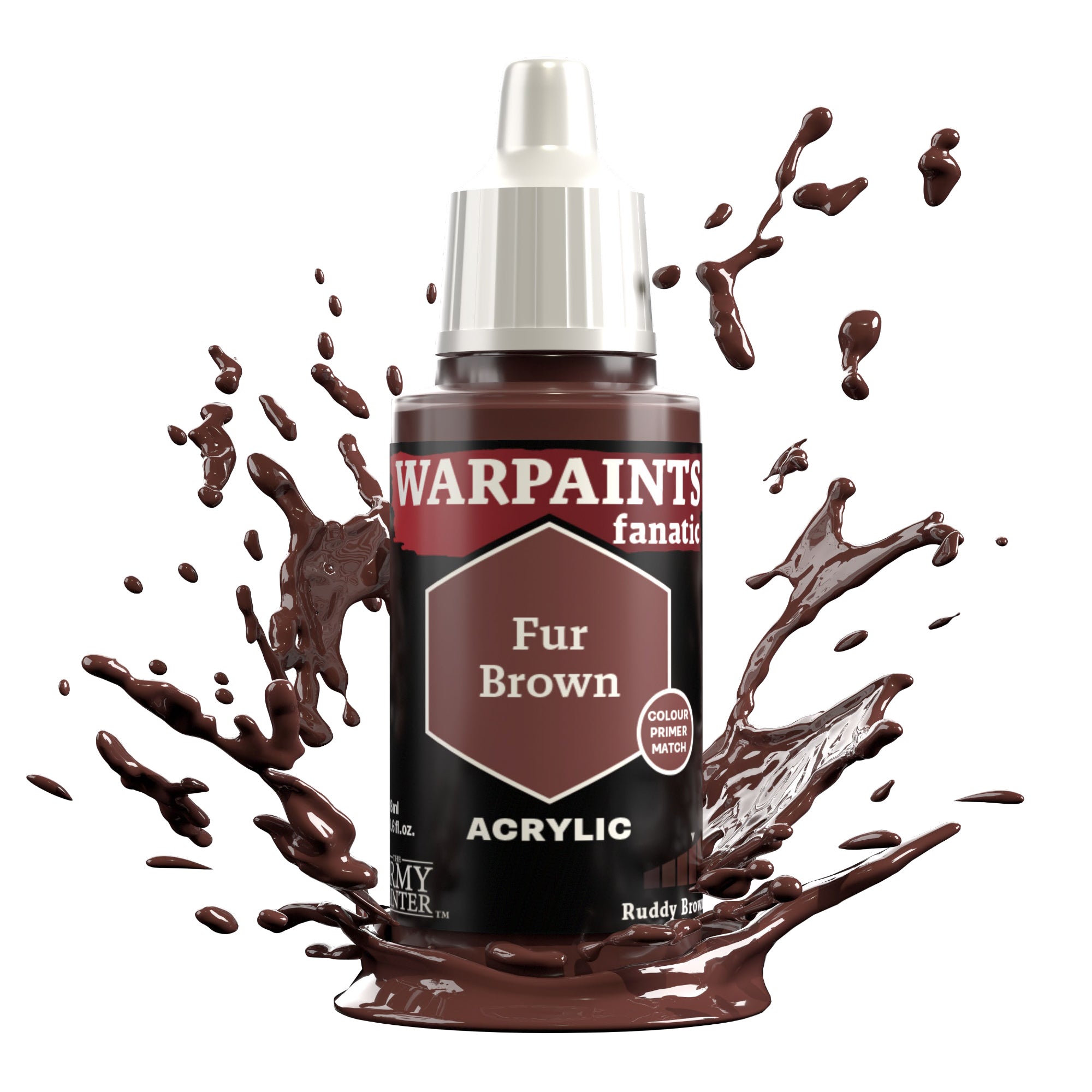 ARMY PAINTER: WARPAINTS FANATIC ACRYLIC - FUR BROWN | Boutique FDB