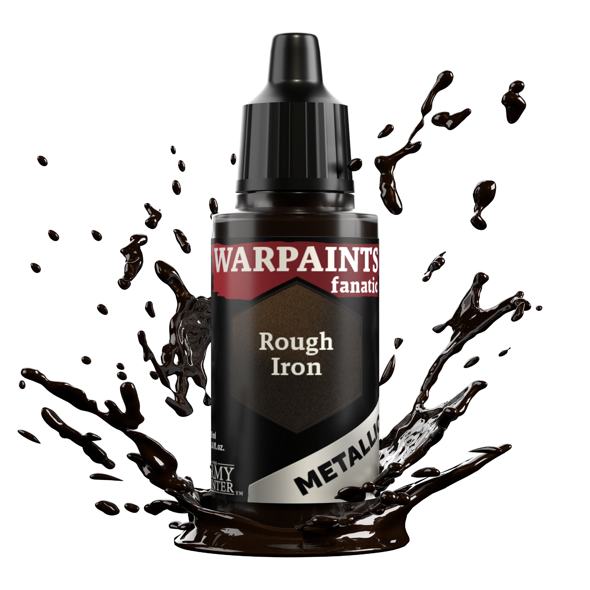 ARMY PAINTER: WARPAINTS FANATIC METALLIC - ROUGH IRON | Boutique FDB