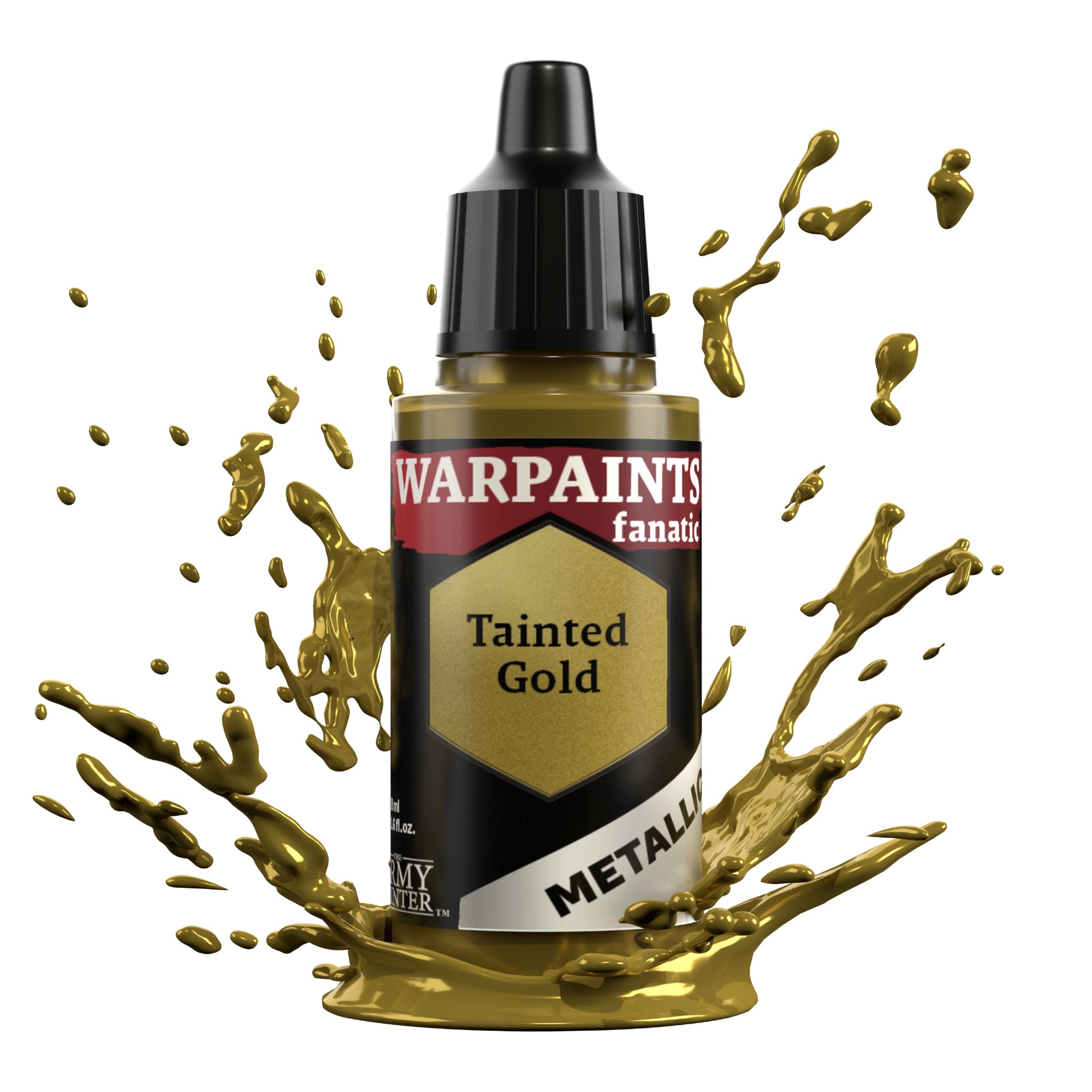 ARMY PAINTER: WARPAINTS FANATIC METALLIC - TAINTED GOLD | Boutique FDB