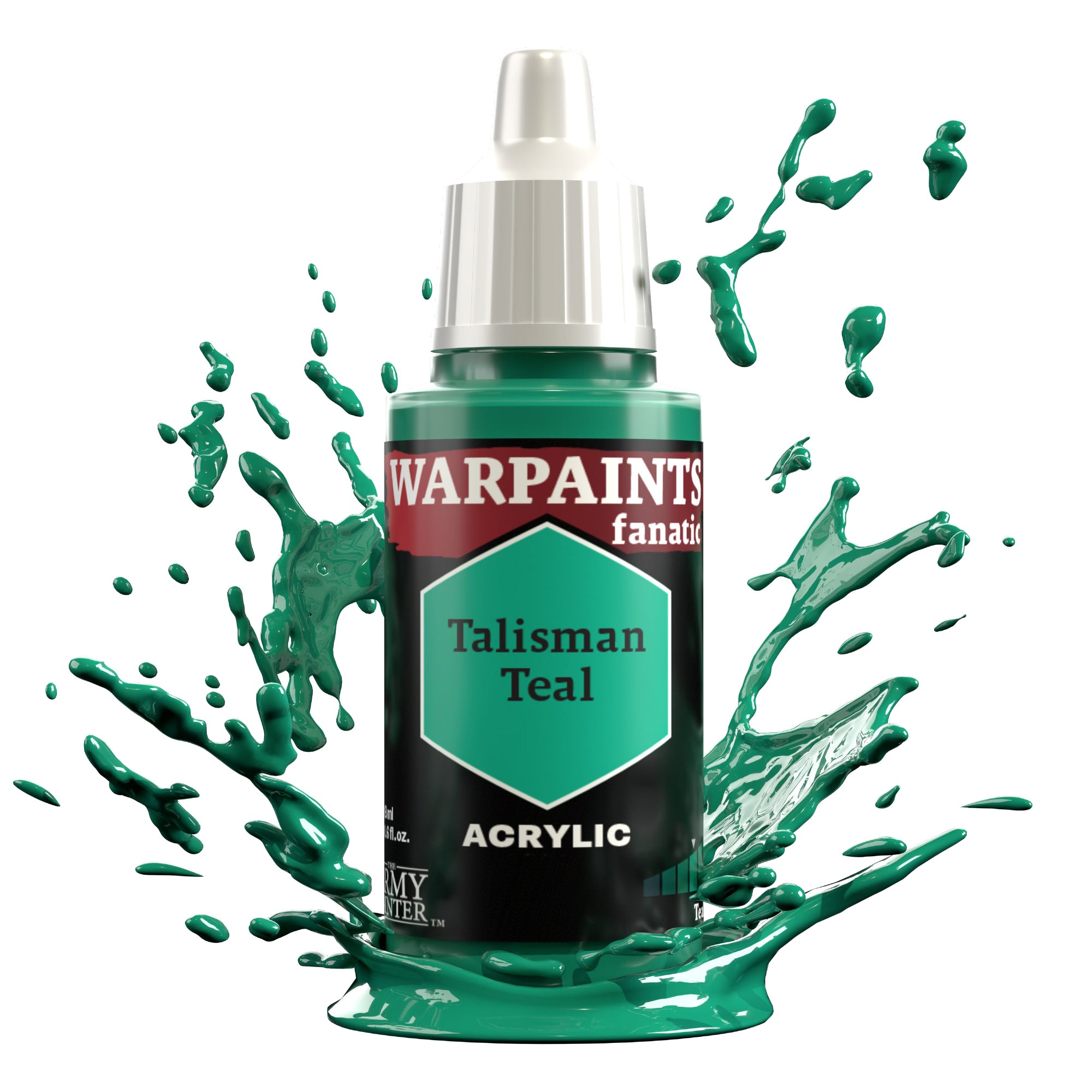 ARMY PAINTER: WARPAINTS FANATIC ACRYLIC - TALISMAN TEAL | Boutique FDB