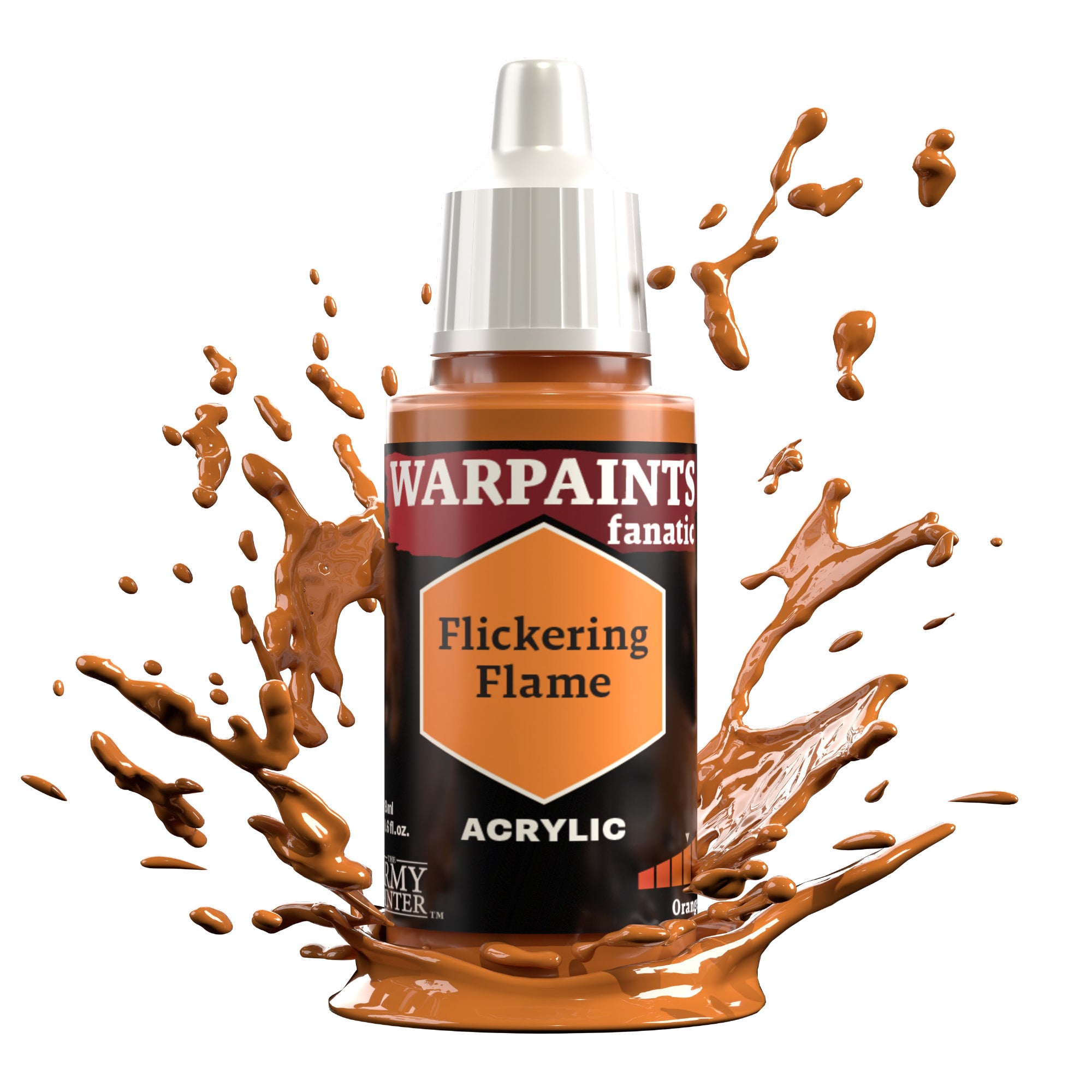 ARMY PAINTER: WARPAINTS FANATIC ACRYLIC - FLICKERING FLAME | Boutique FDB