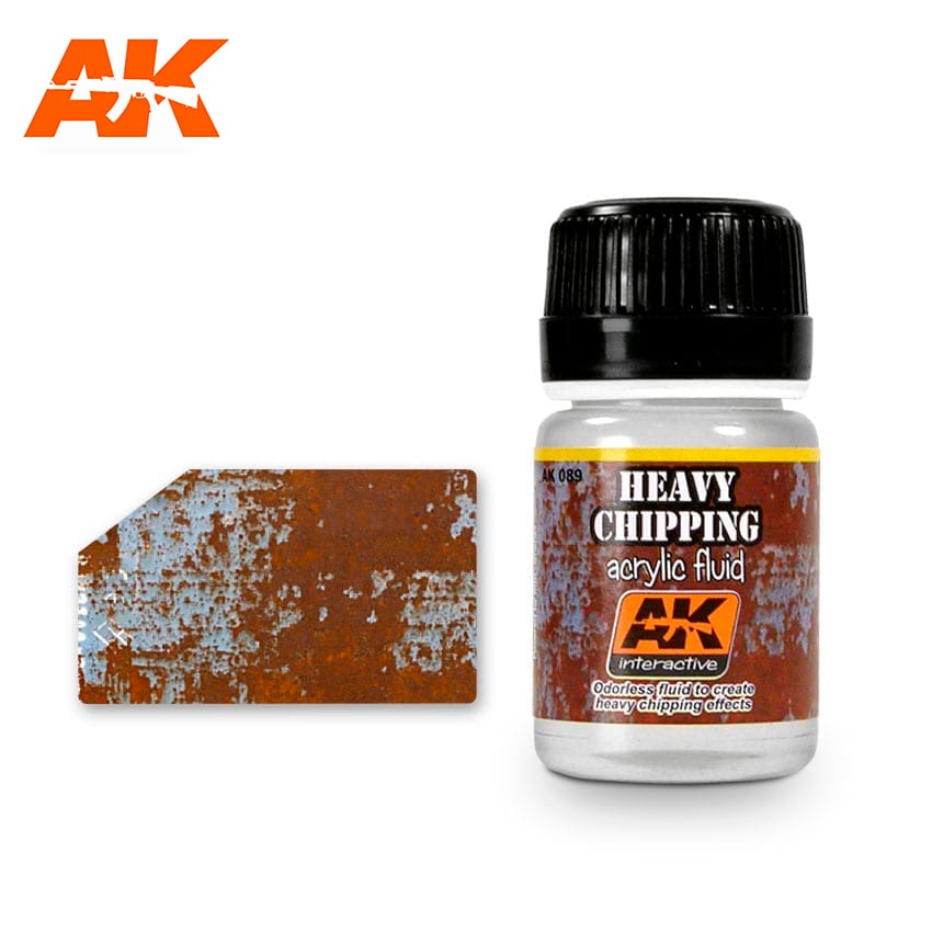 AK Interactive Heavy Chipping Effects Acrylic Fluid | Boutique FDB