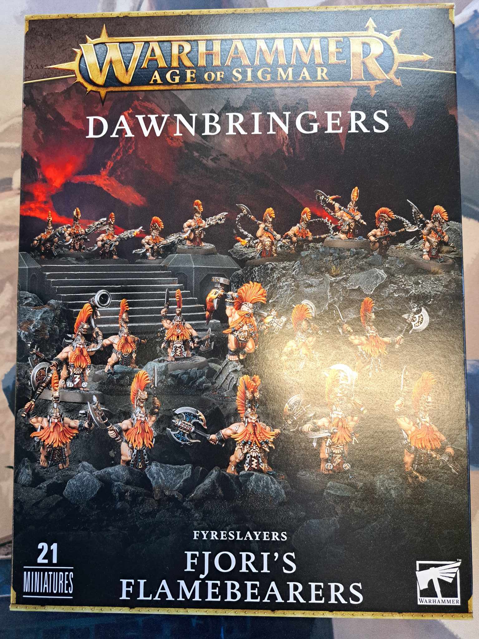 Age Of Sigmar: Dawnbringers - Fyreslayers - Fjori's Flamebearers | Boutique FDB