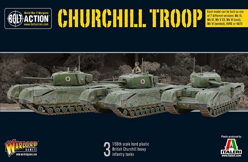 Warlord Games : Churchill Troop | Boutique FDB