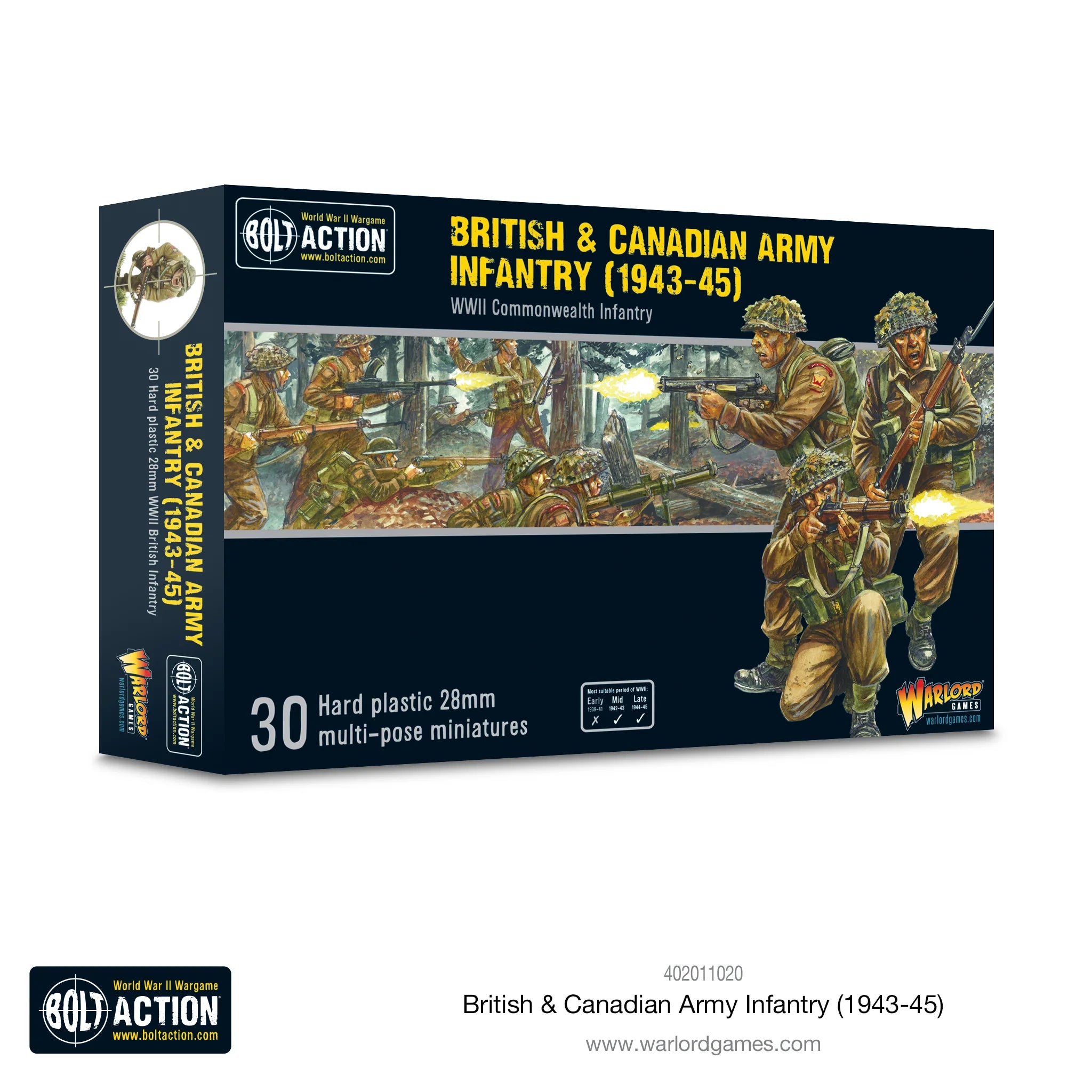 British & Canadian Army infantry (1943-45) | Boutique FDB