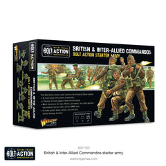 BOLT ACTION: BRITISH & INTER-ALLIED COMMANDOS - STARTER ARMY | Boutique FDB