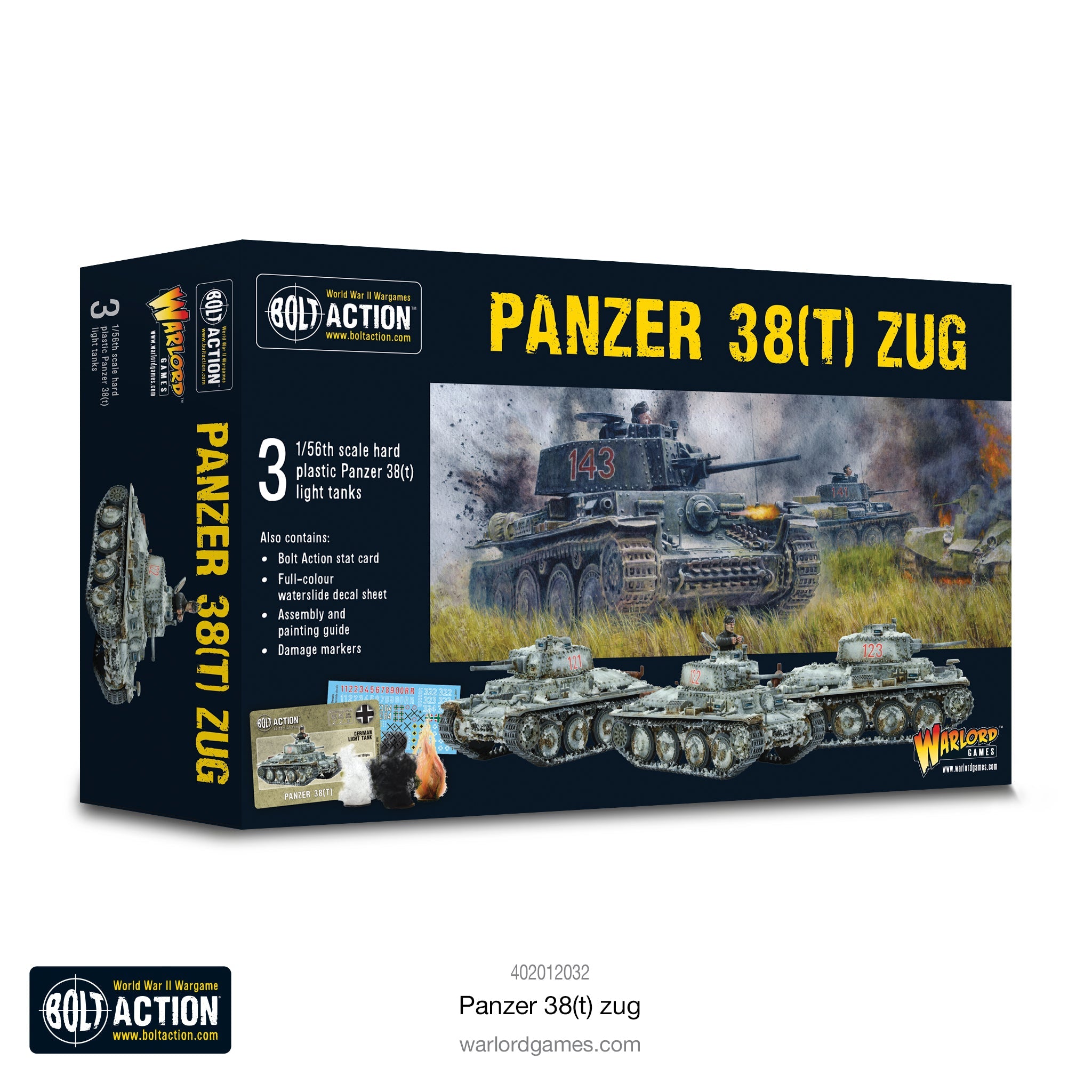 Warlord Games : Panzer 38(T) ZUG | Boutique FDB