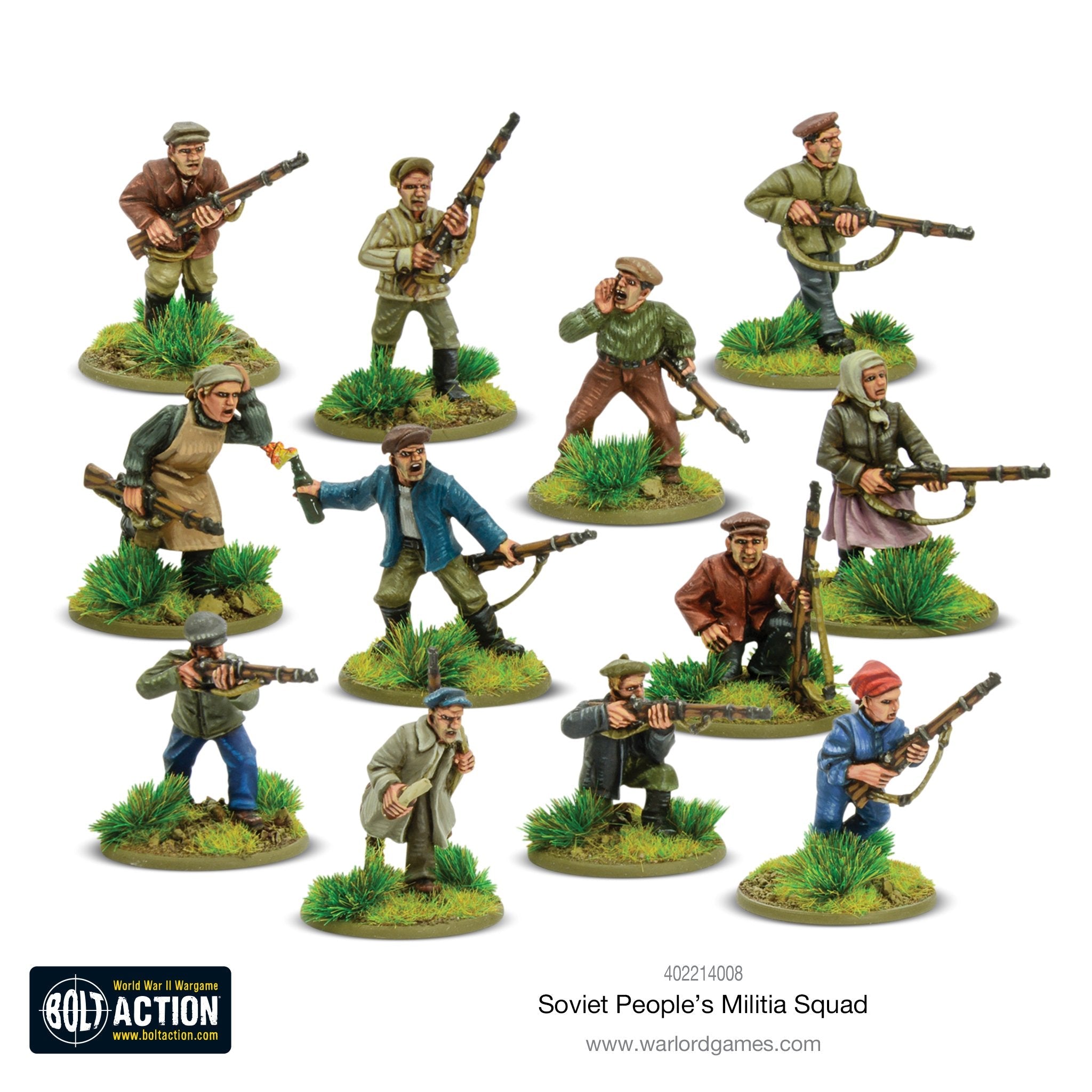 Warlord Games : Soviet People's Militia Squad | Boutique FDB