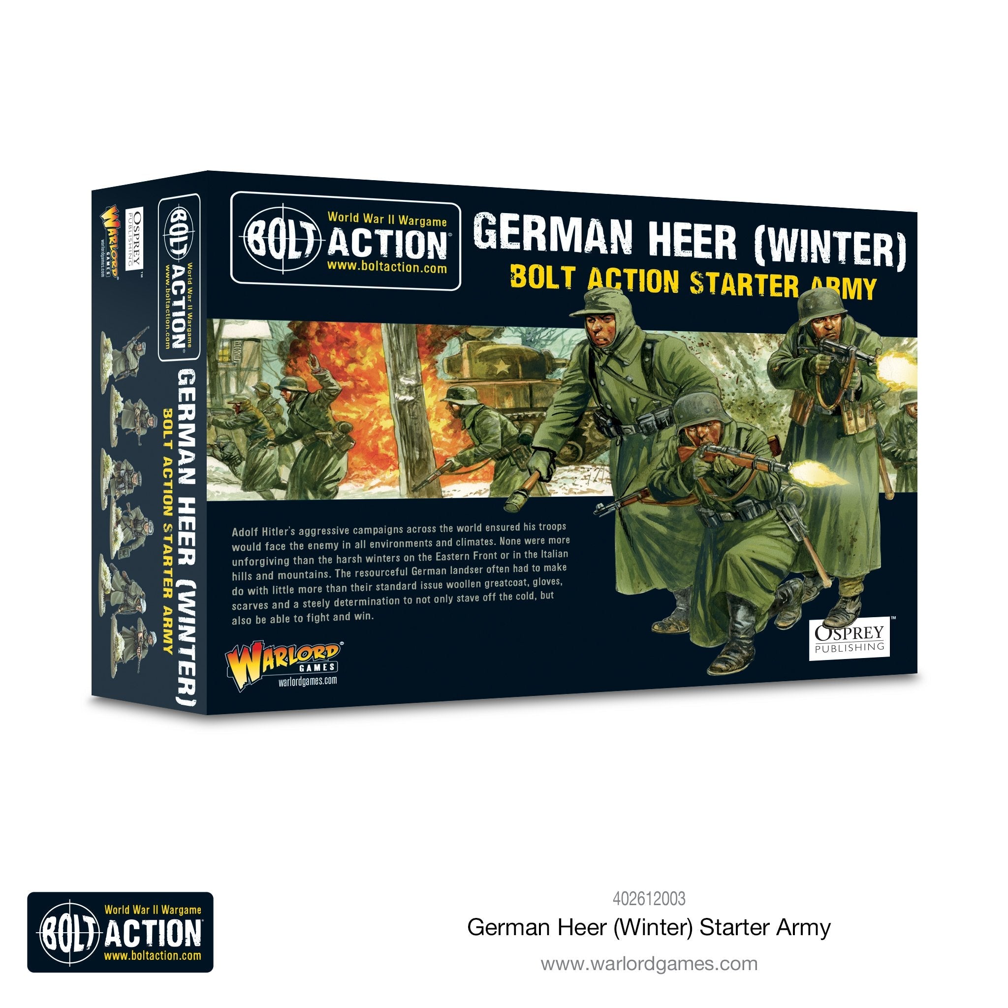 Warlord Games : German Heer (Winter) Starter army | Boutique FDB