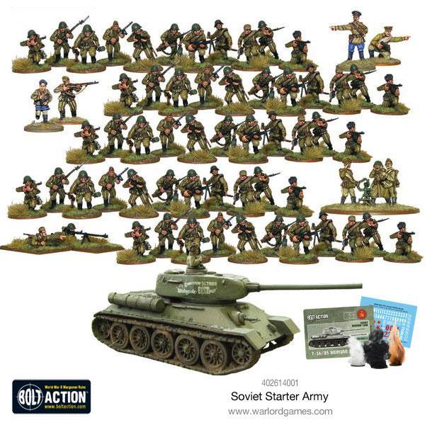 BOLT ACTION: SOVIET ARMY (1944-45) - STARTER ARMY | Boutique FDB