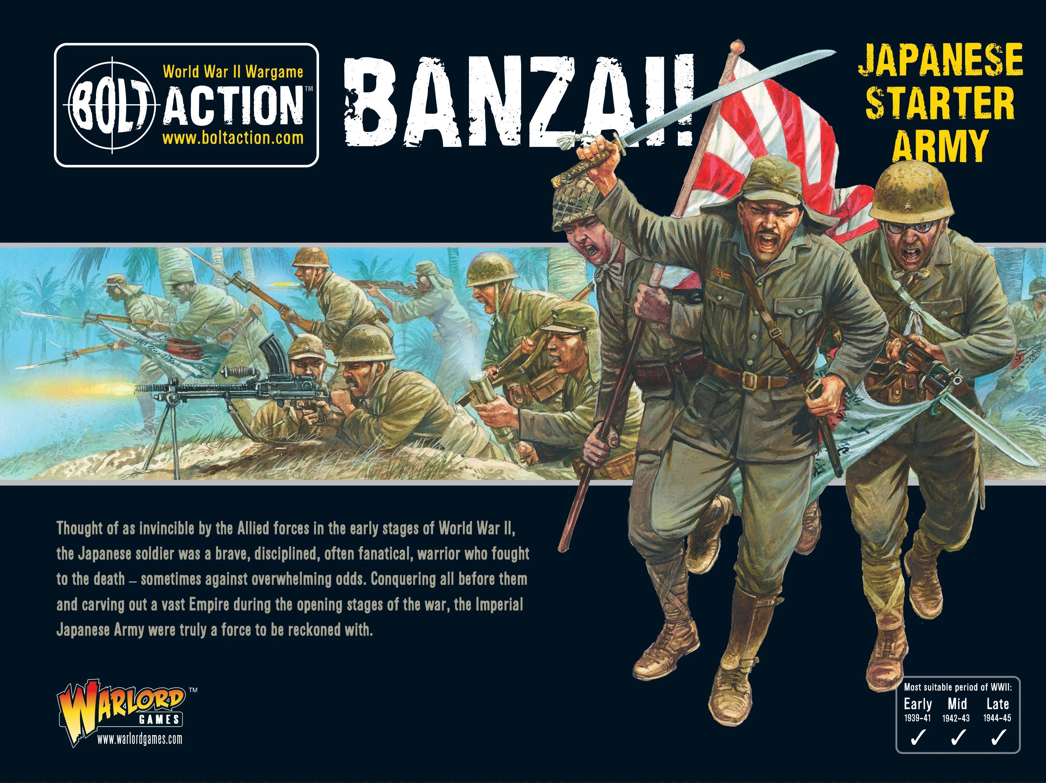 BOLT ACTION: BANZAI! - STARTER ARMY | Boutique FDB