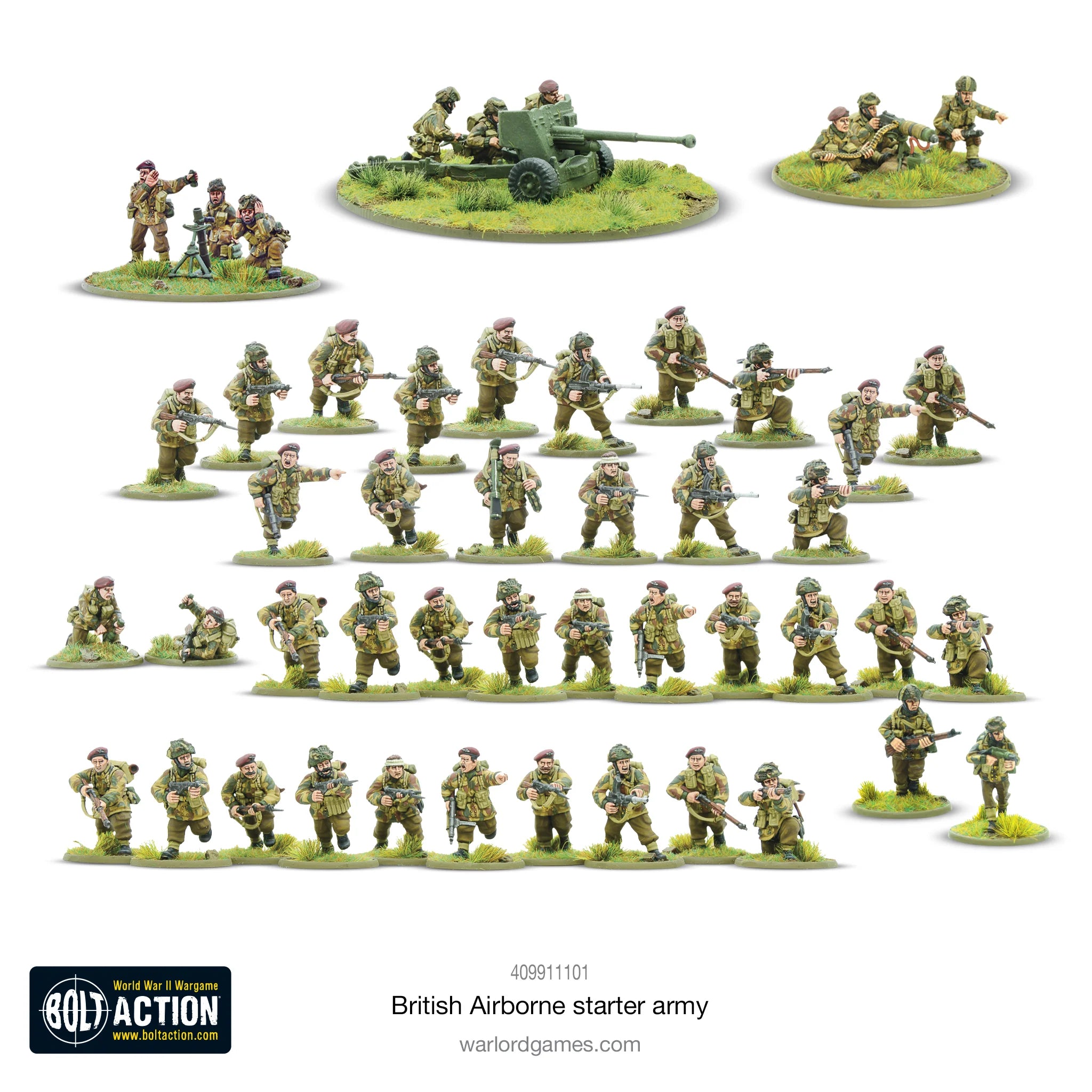 BOLT ACTION: BRITISH AIRBORNE - STARTER ARMY | Boutique FDB