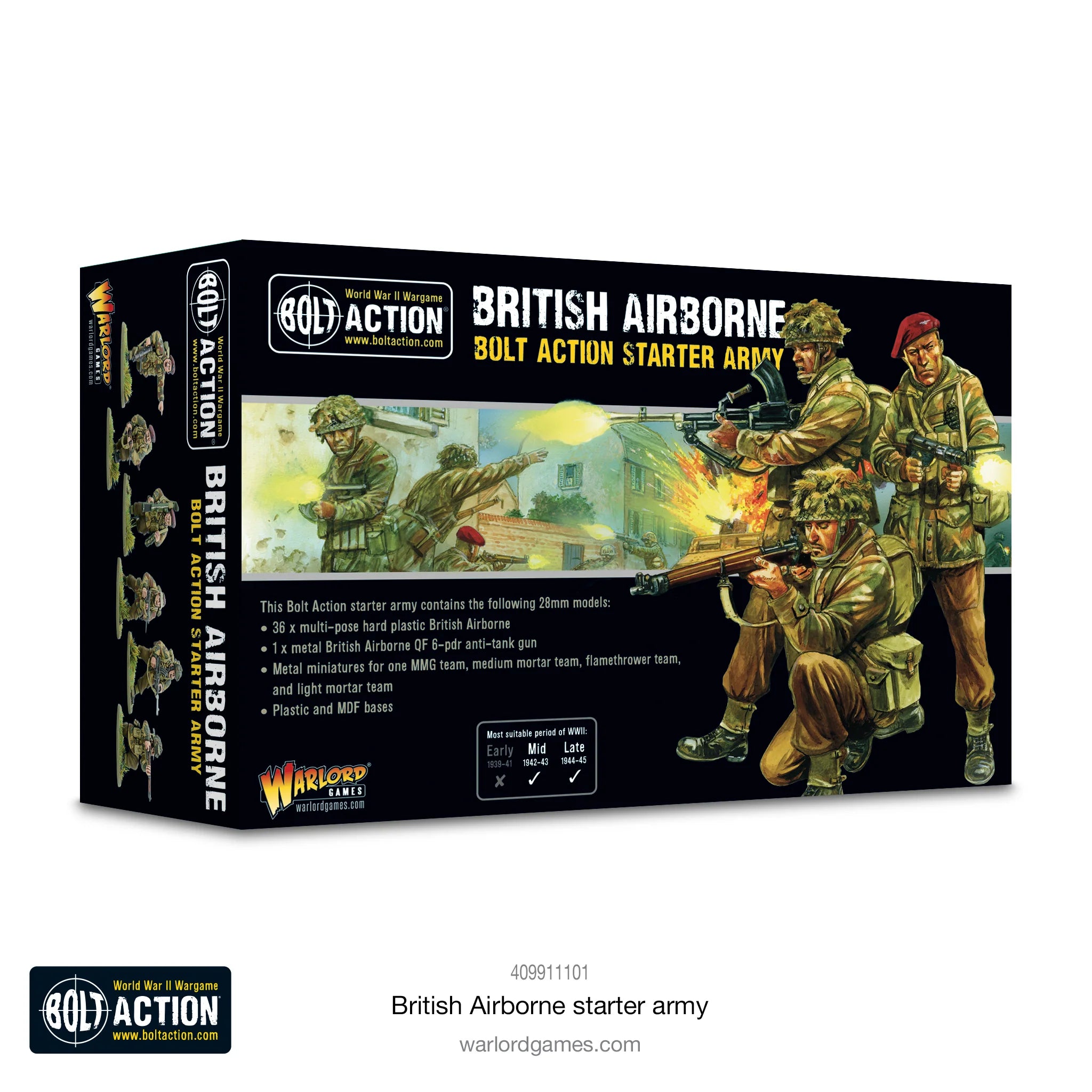 BOLT ACTION: BRITISH AIRBORNE - STARTER ARMY | Boutique FDB