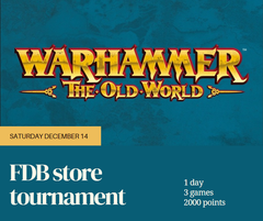 The Old World Event -14 Décembre / December 14th | Boutique FDB