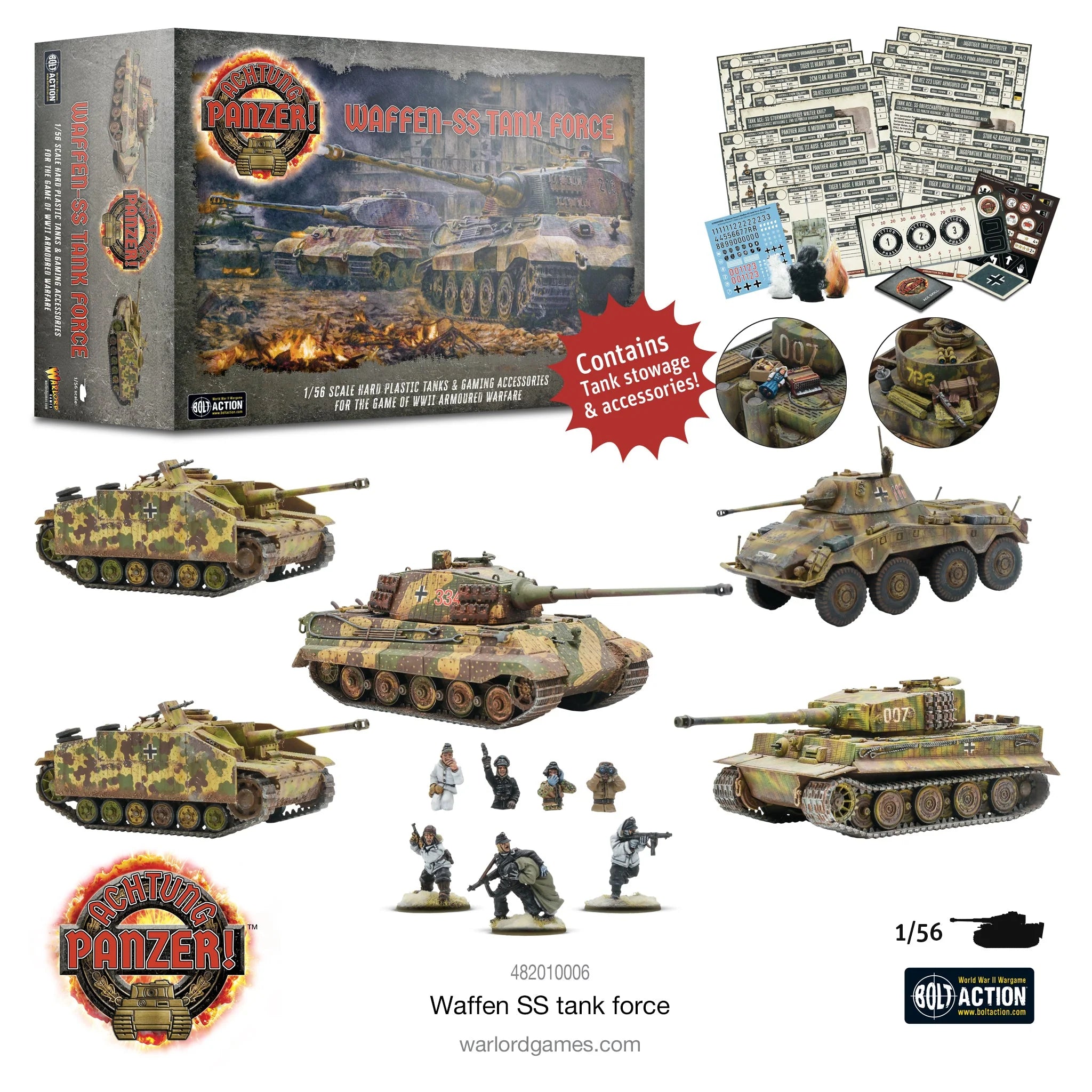 ACHTUNG PANZER - WAFFEN-SS TANK FORCE | Boutique FDB