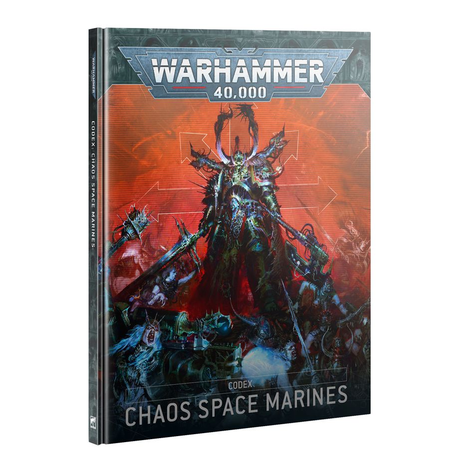 WARHAMMER 40K: CODEX - CHAOS SPACE MARINES | Boutique FDB