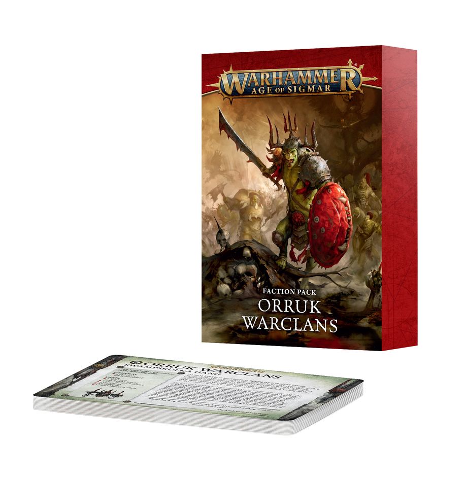 WARHAMMER : AGE OF SIGMAR : FACTION PACK: ORRUK WARCLANS | Boutique FDB