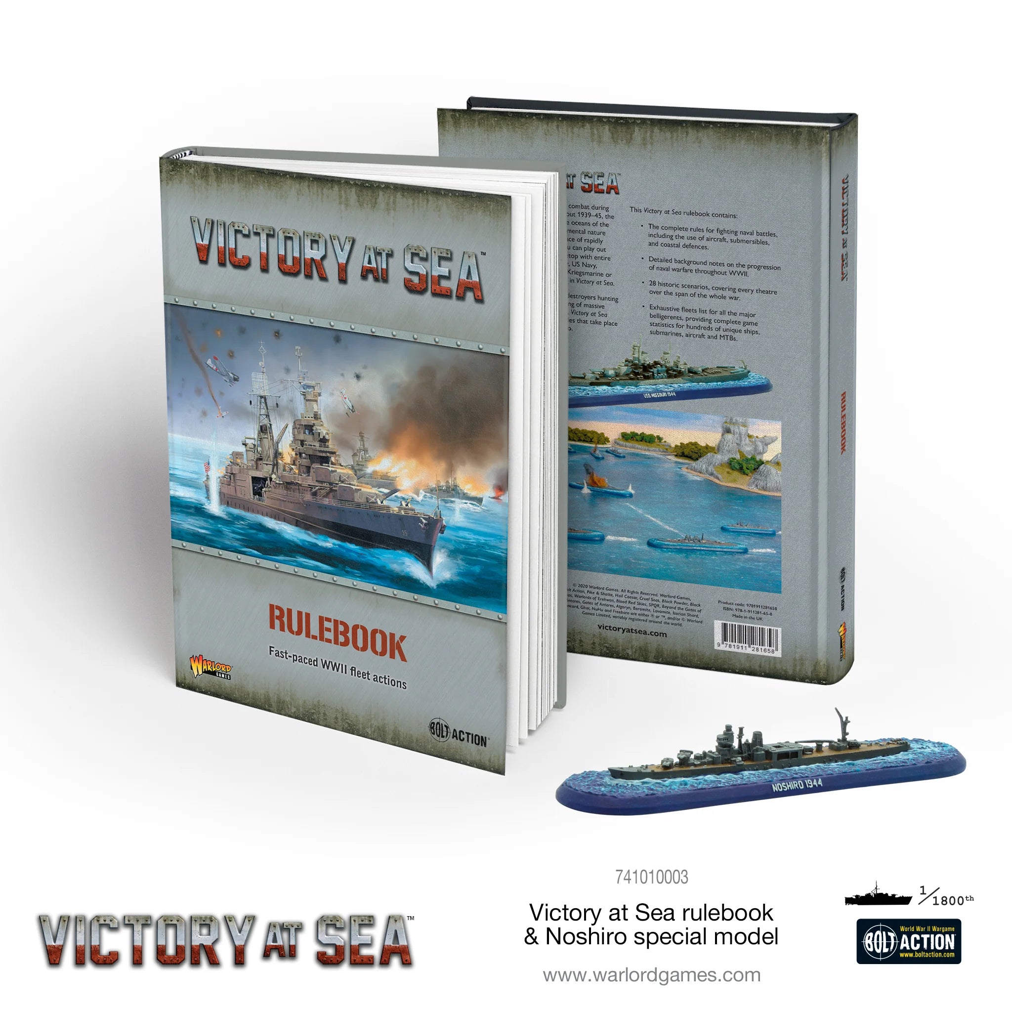 Victory at sea rulebook hardback | Boutique FDB