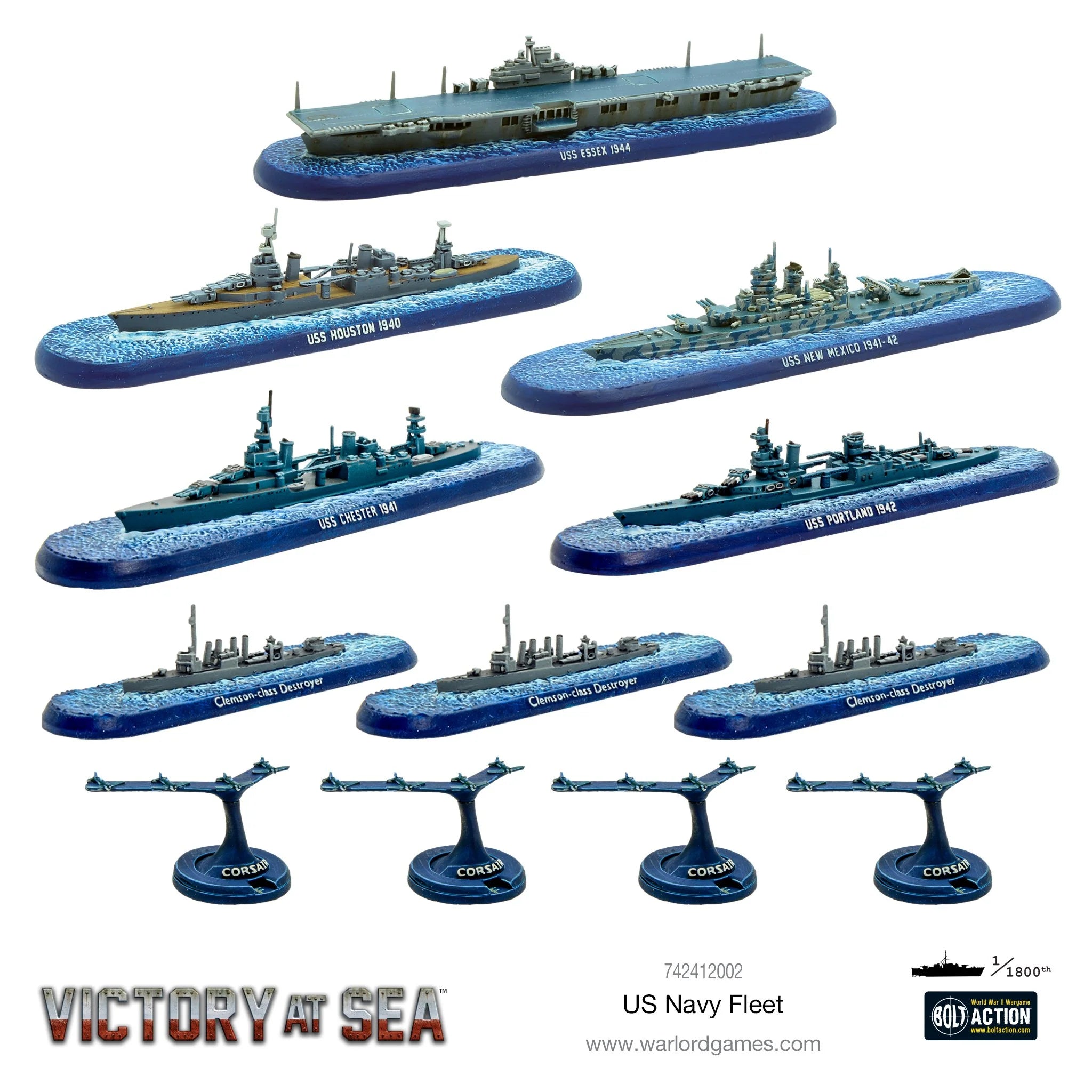 Victory at Sea US Navy fleet | Boutique FDB