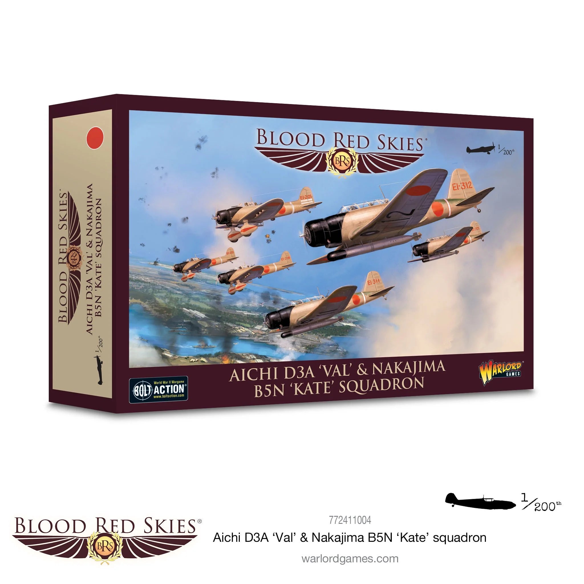 Blood Red Skies: Aichi D3A 'Val' & Nakajima B5N 'Kate' squadron | Boutique FDB