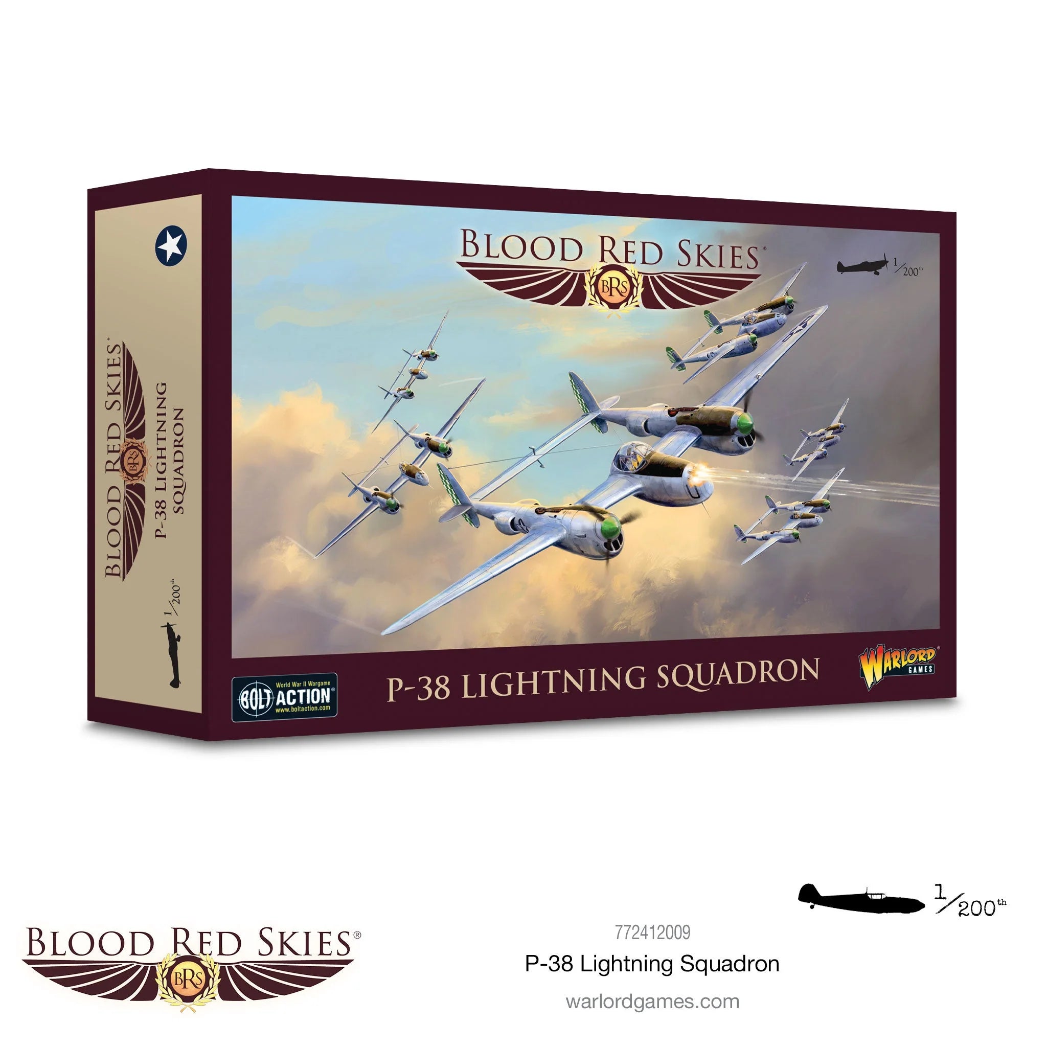 Blood Red Skies: P-38 Lightning Squadron | Boutique FDB