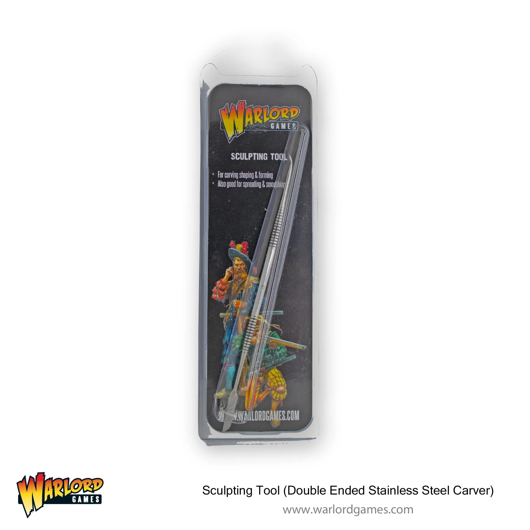 Warlord Sculpting Tool (Double Ended Stainless Steel Carver) | Boutique FDB