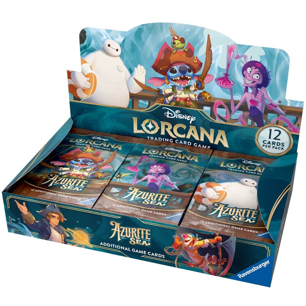 Disney Lorcana - Azurite Sea - Booster Pack | Boutique FDB