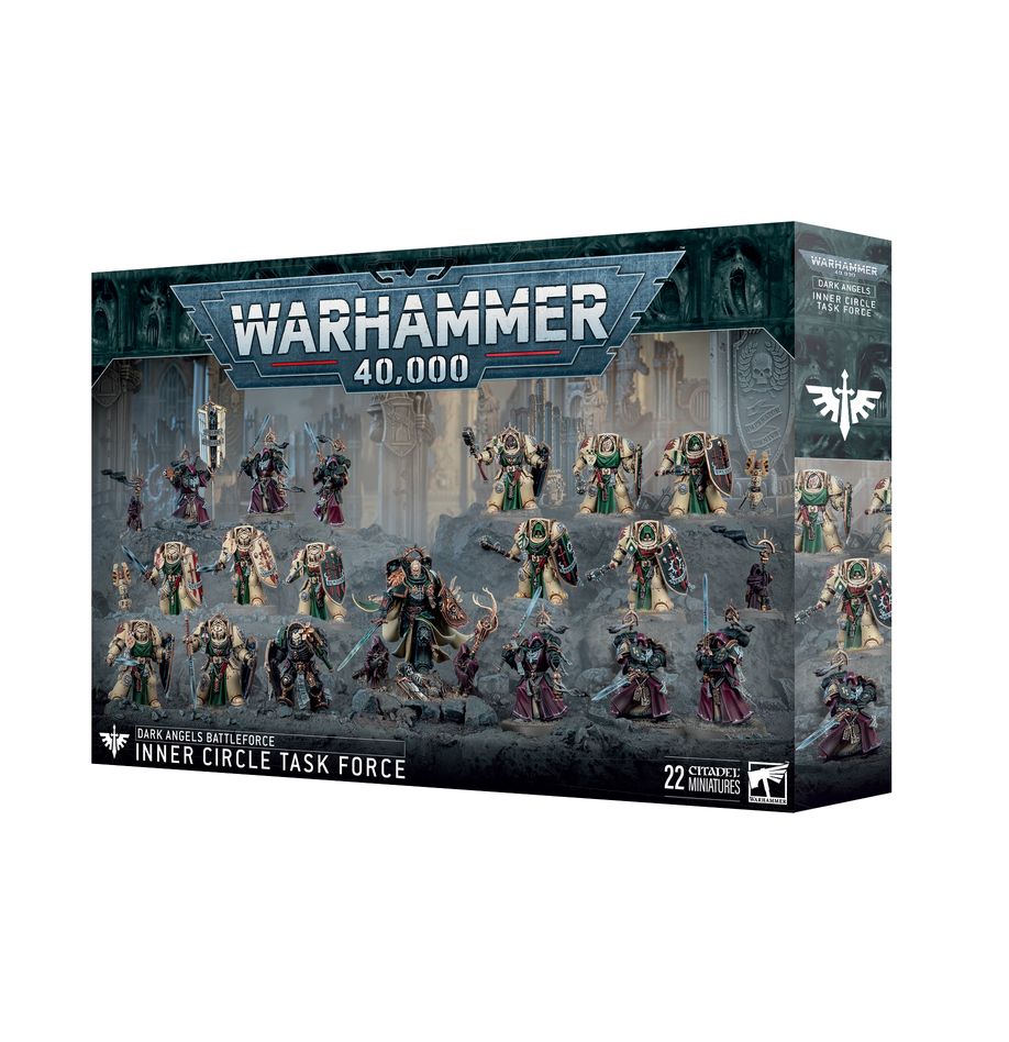 WARHAMMER 40K: DARK ANGELS BATTLEFORCE - INNER CIRCLE TASK FORCE | Boutique FDB