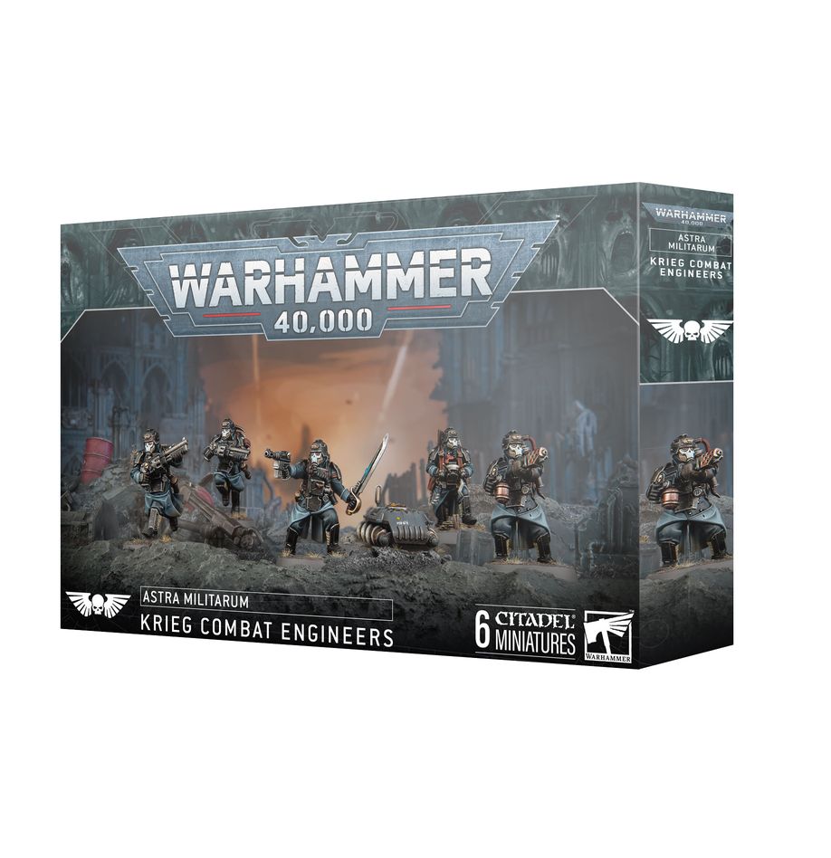 Warhammer 40K : Astra Militarum - Krieg Combat Engineers | Boutique FDB