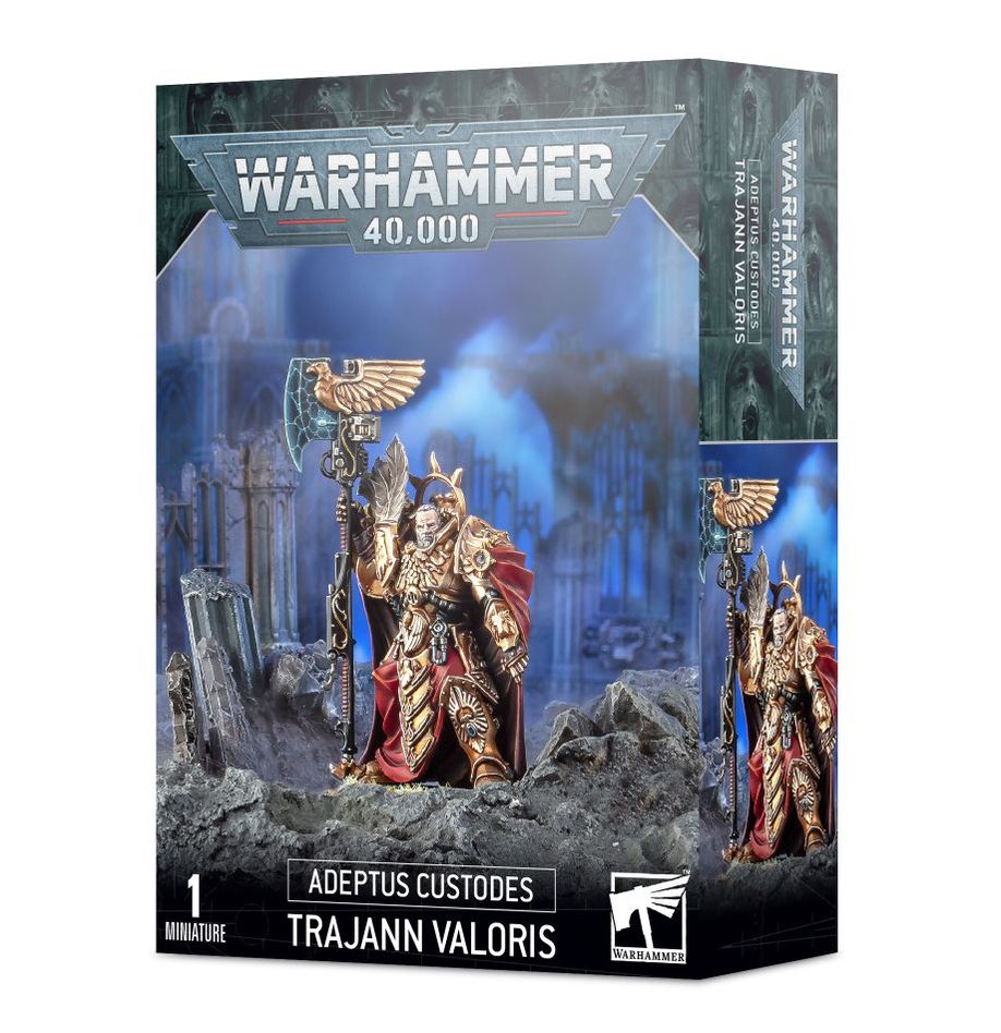 WARHAMMER 40K: ADEPTUS CUSTODES - TRAJANN VALORIS | Boutique FDB