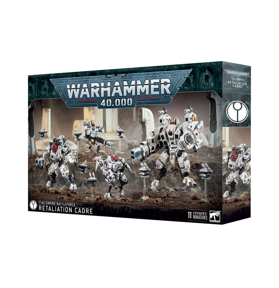 WARHAMMER 40K: TAU BATTLEFORCE - RETALIATION CADRE | Boutique FDB