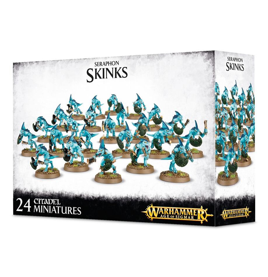 WARHAMMER AoS: SERAPHON - SKINKS | Boutique FDB