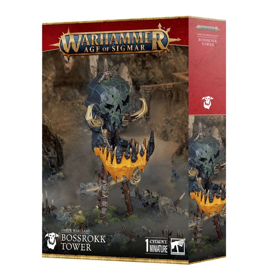 WARHAMMER AoS: ORRUK WARCLANS - BOSSROK TOWER | Boutique FDB