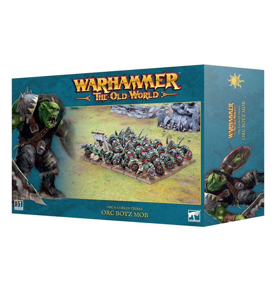 WARHAMMER TOW: ORC & GOBLIN TRIBES - ORC BOYZ MOB | Boutique FDB