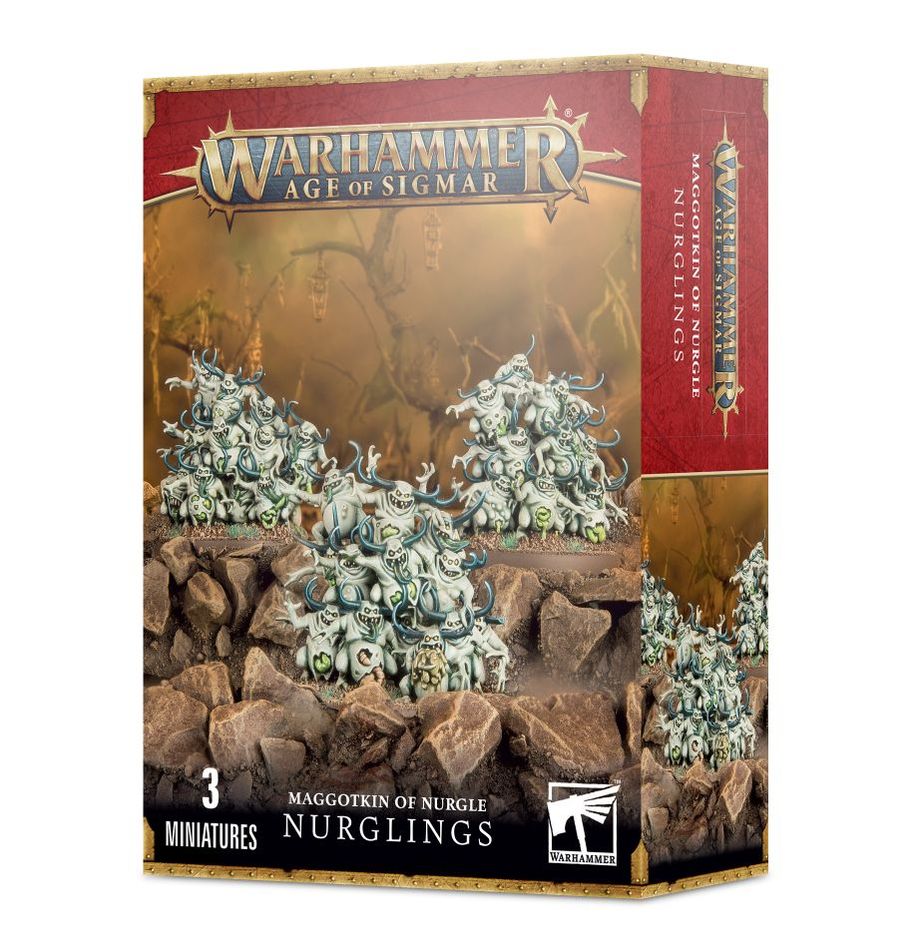 WARHAMMER : MAGGOTKIN OF NURGLE - Nurglings | Boutique FDB