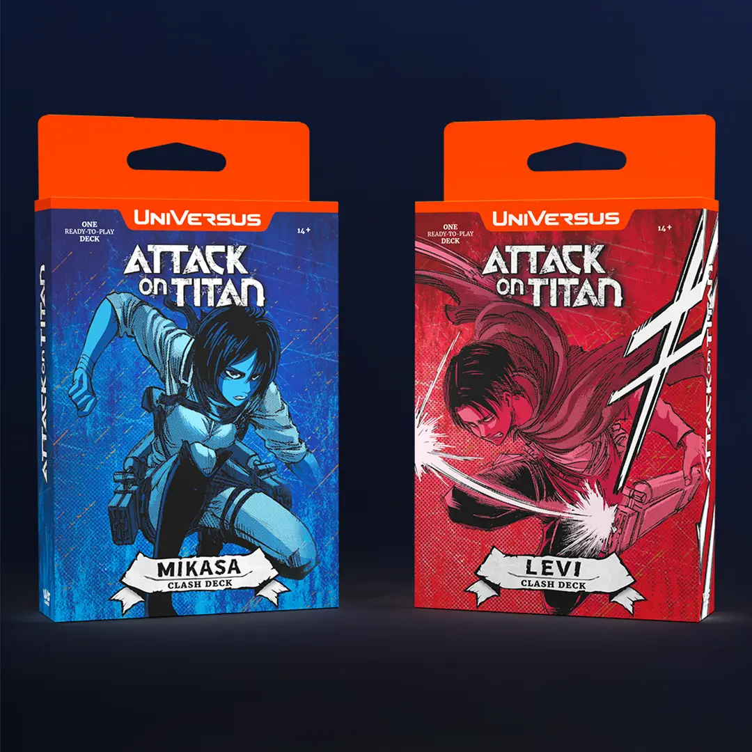 Universus Attack On Titan: Battle For Humanity - Clash deck - LEVI | Boutique FDB